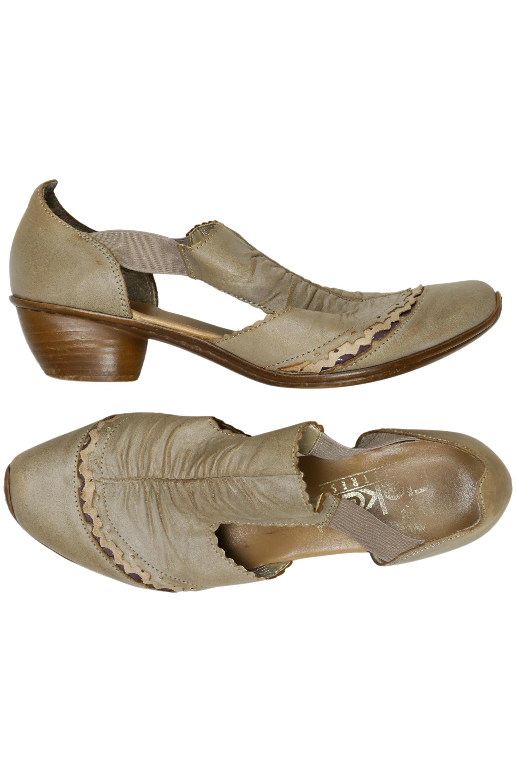 

Rieker Damen Pumps, beige, Gr. 38