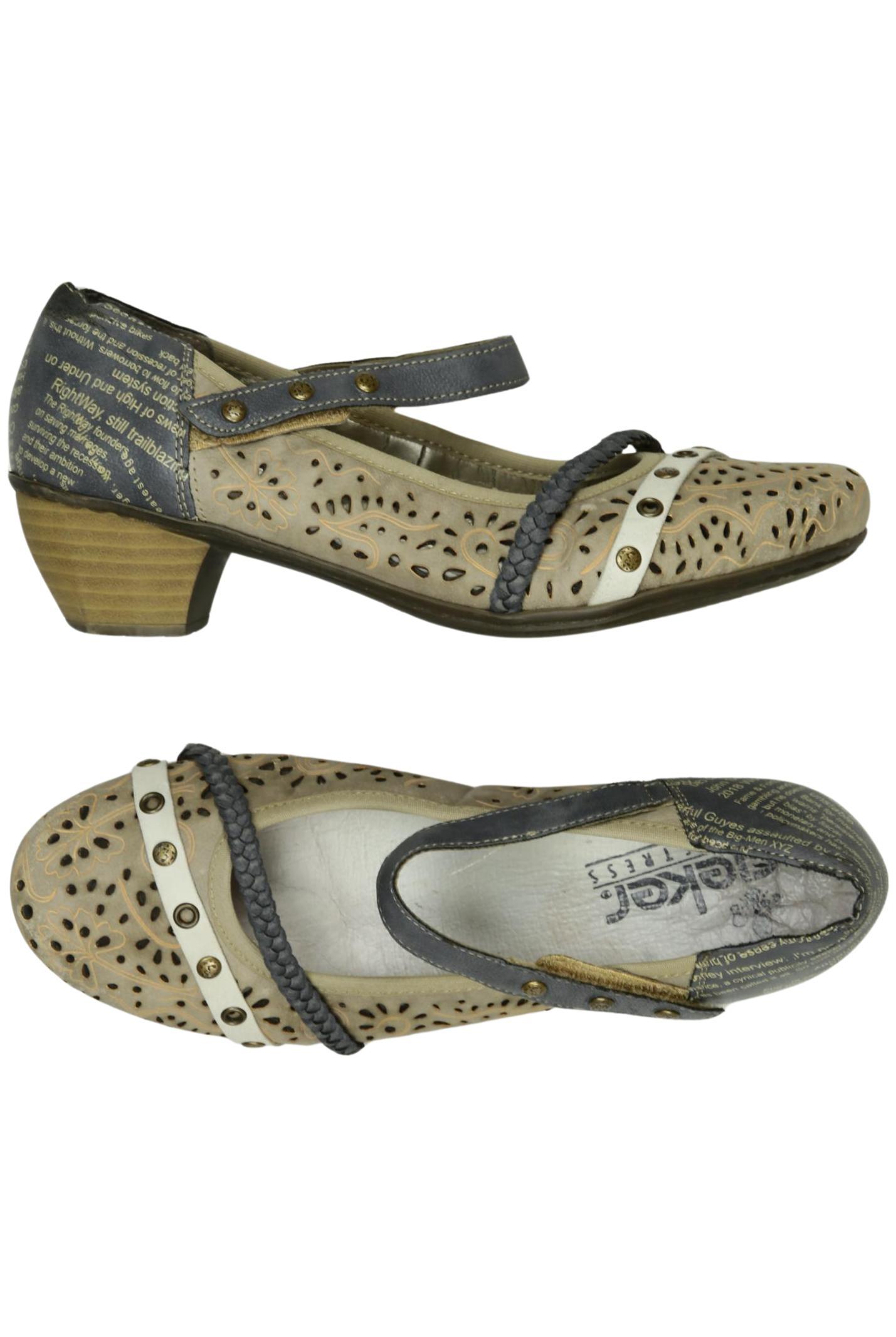 

Rieker Damen Pumps, grau, Gr. 38