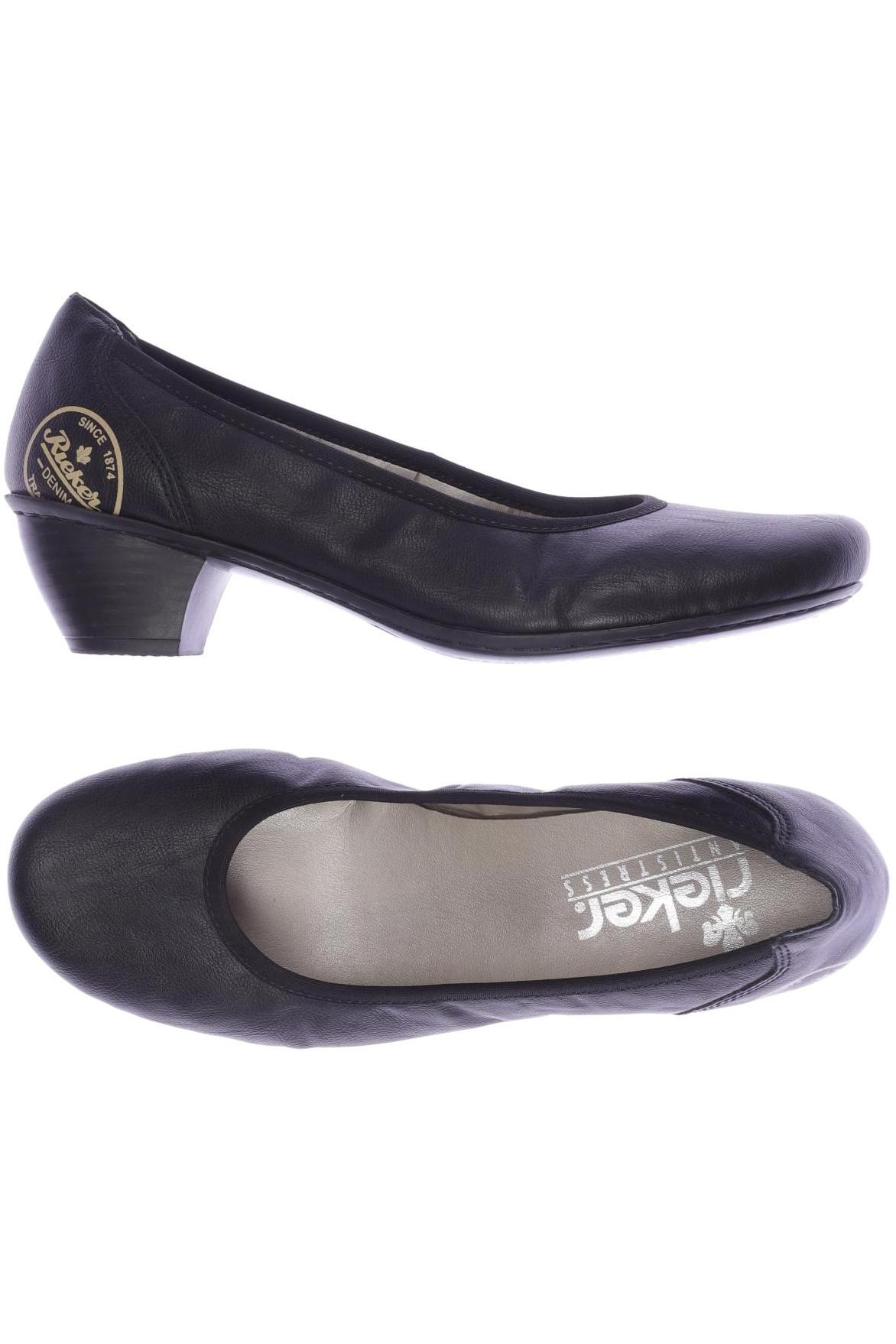 

Rieker Damen Pumps, schwarz, Gr. 38