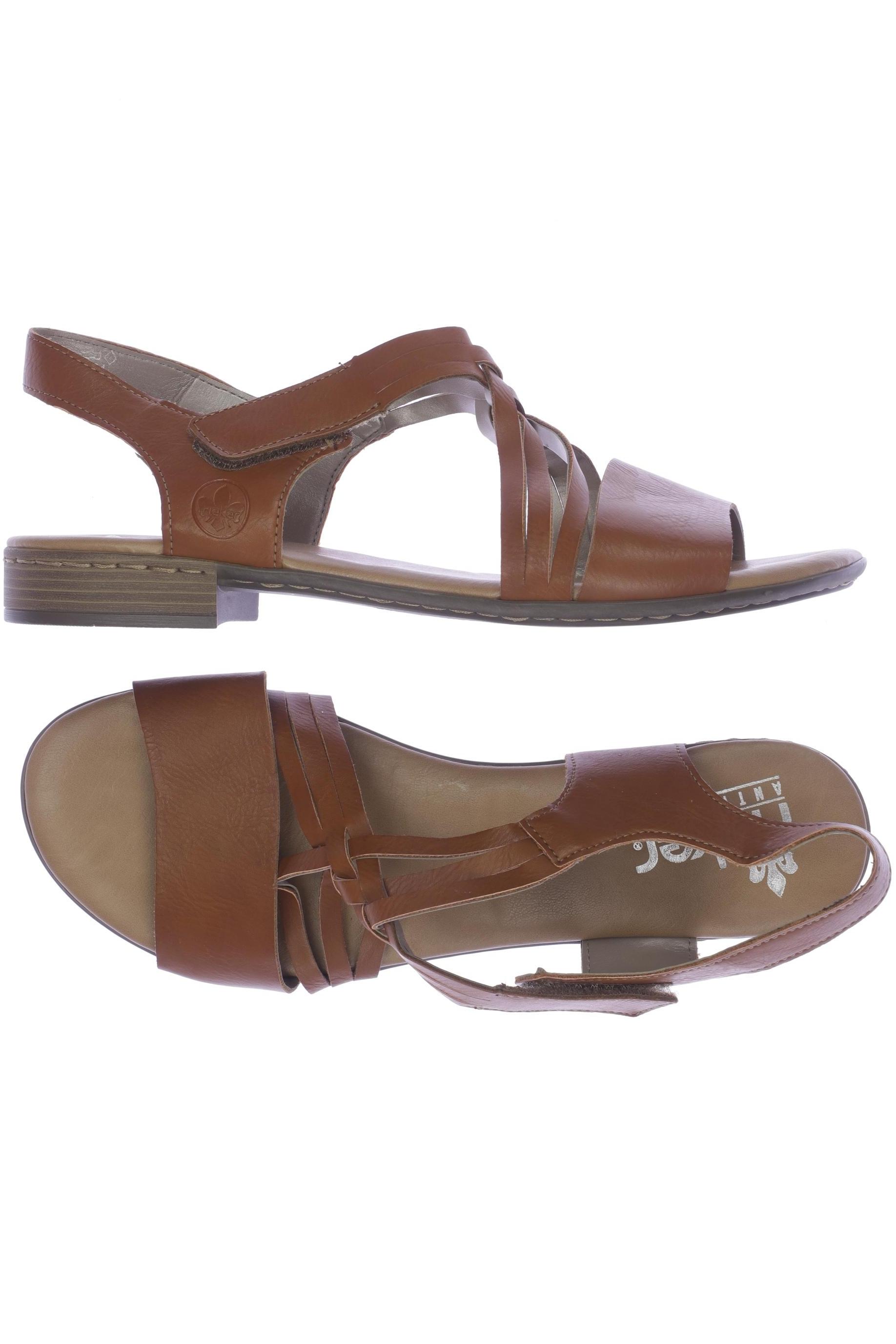 

Rieker Damen Sandale, braun, Gr. 42