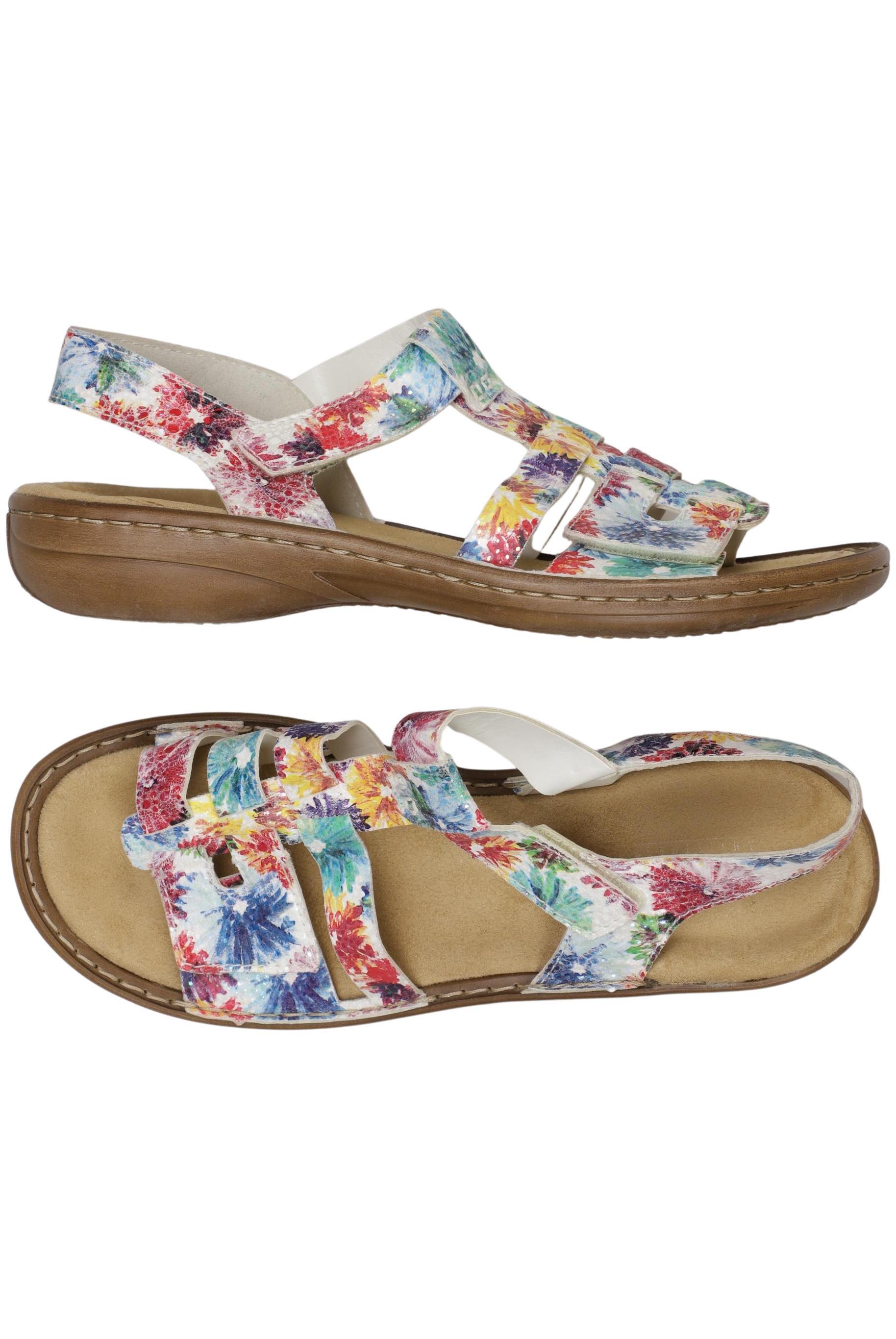 

Rieker Damen Sandale, weiß, Gr. 42