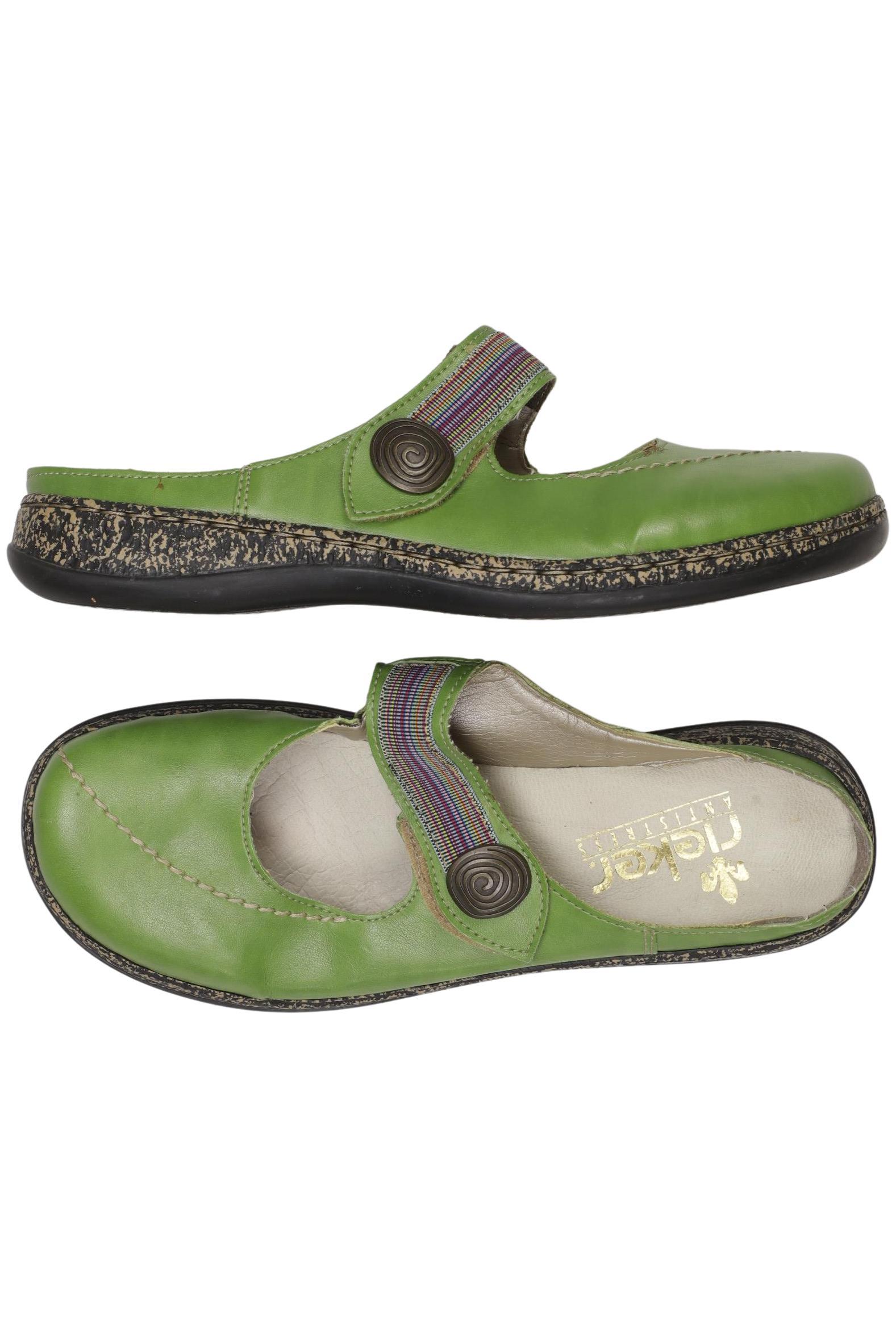 

Rieker Damen Sandale, grün, Gr. 41