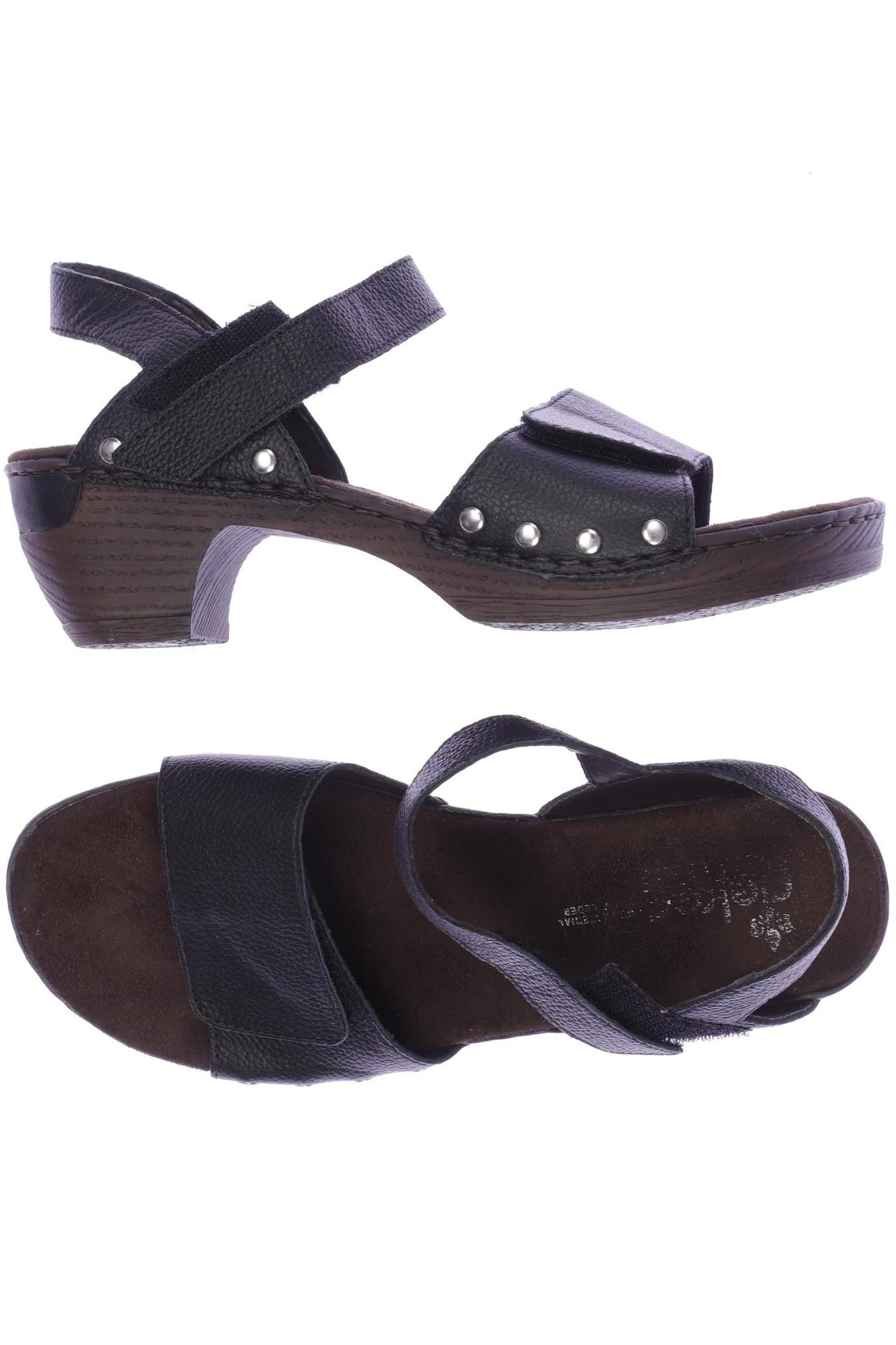 

Rieker Damen Sandale, schwarz, Gr. 37