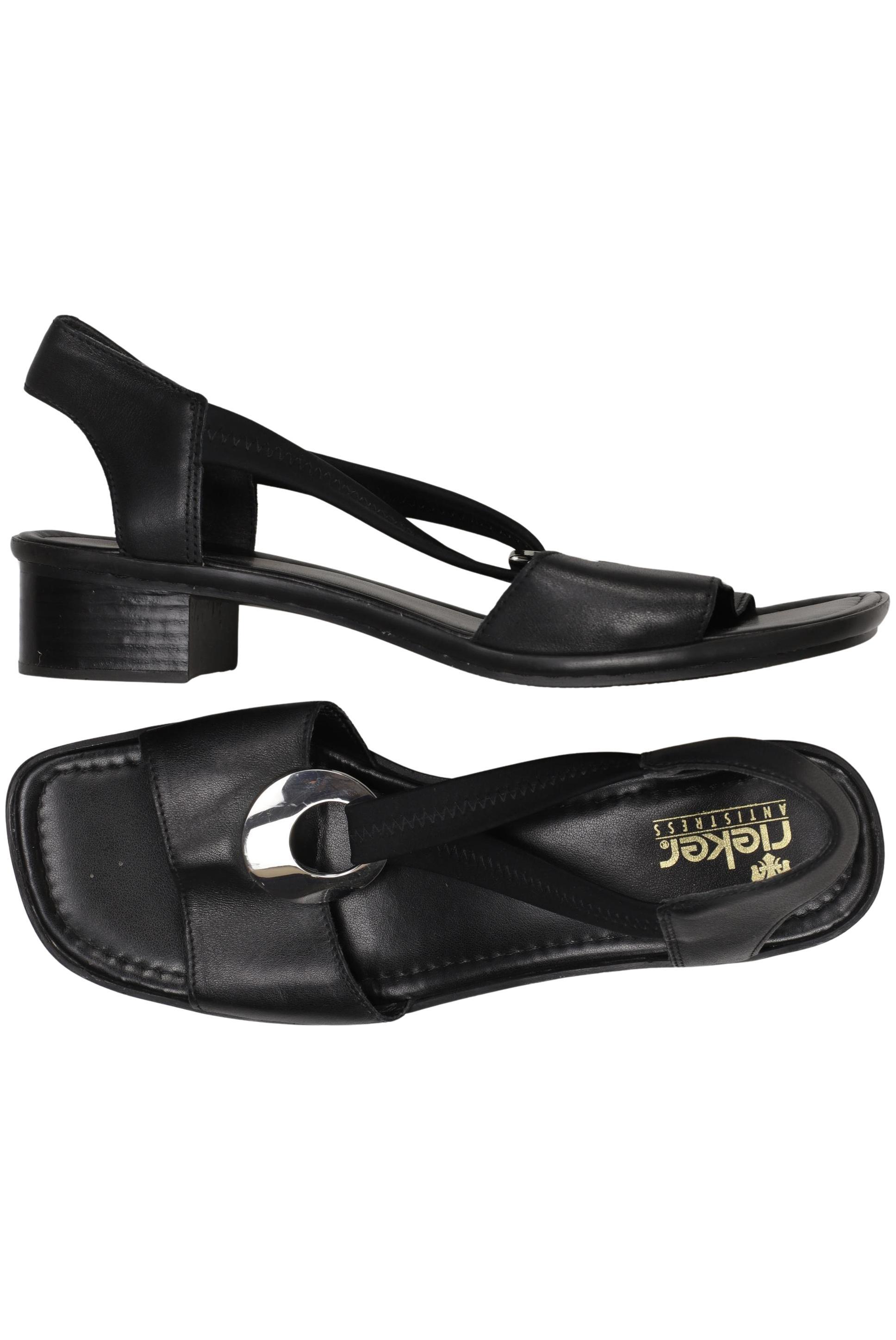 

Rieker Damen Sandale, schwarz, Gr. 41