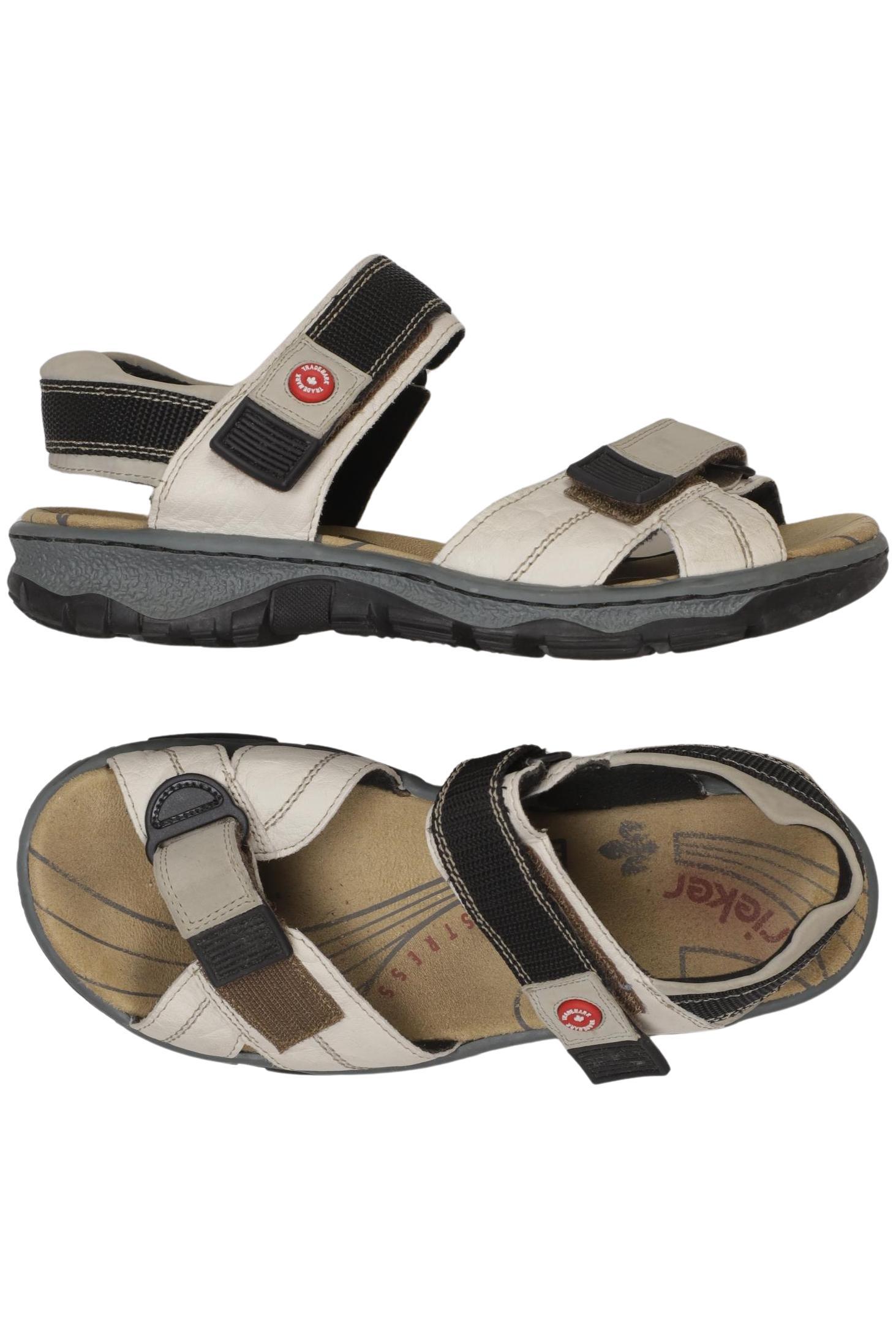 

Rieker Damen Sandale, beige, Gr. 42
