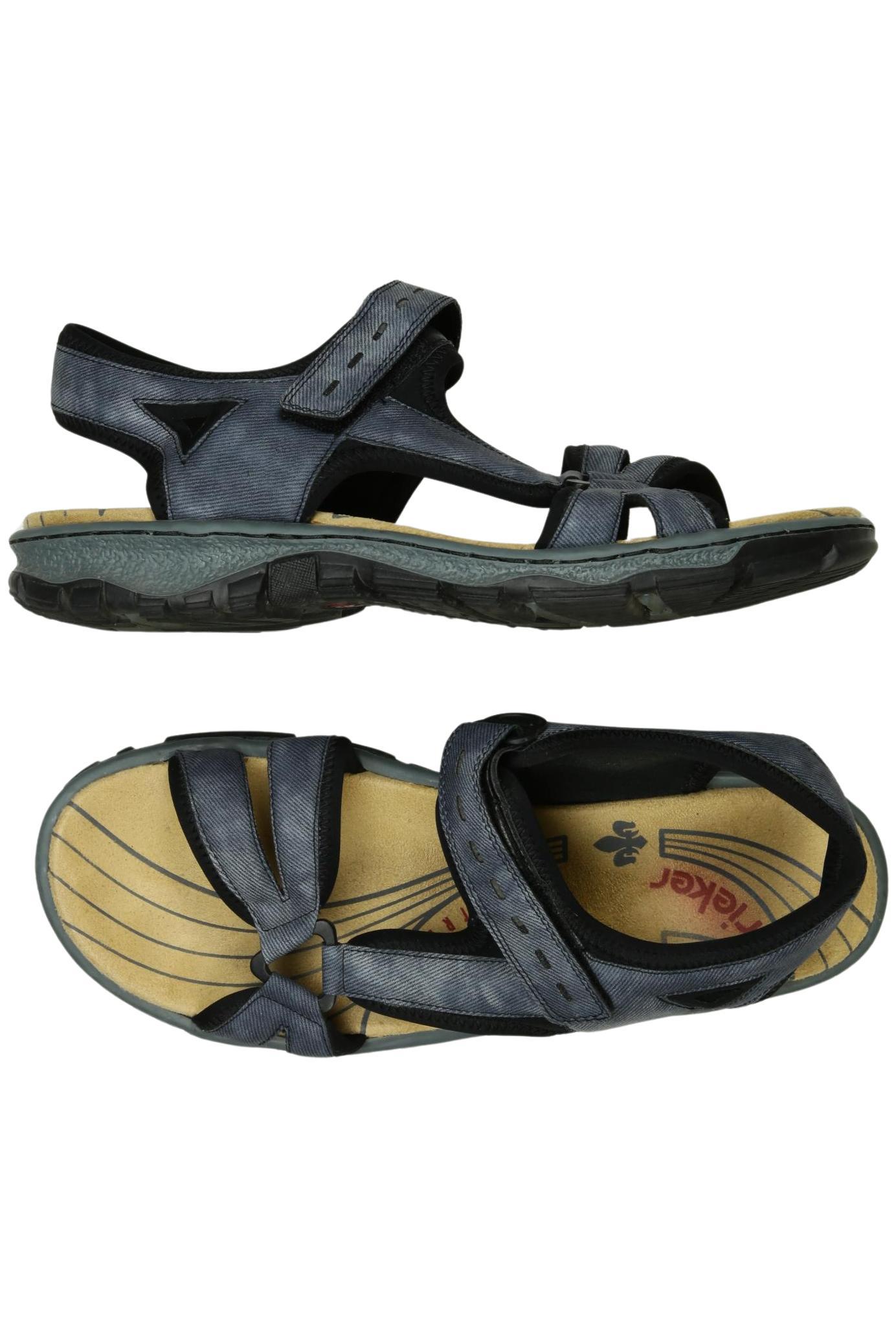 

Rieker Damen Sandale, blau, Gr. 42