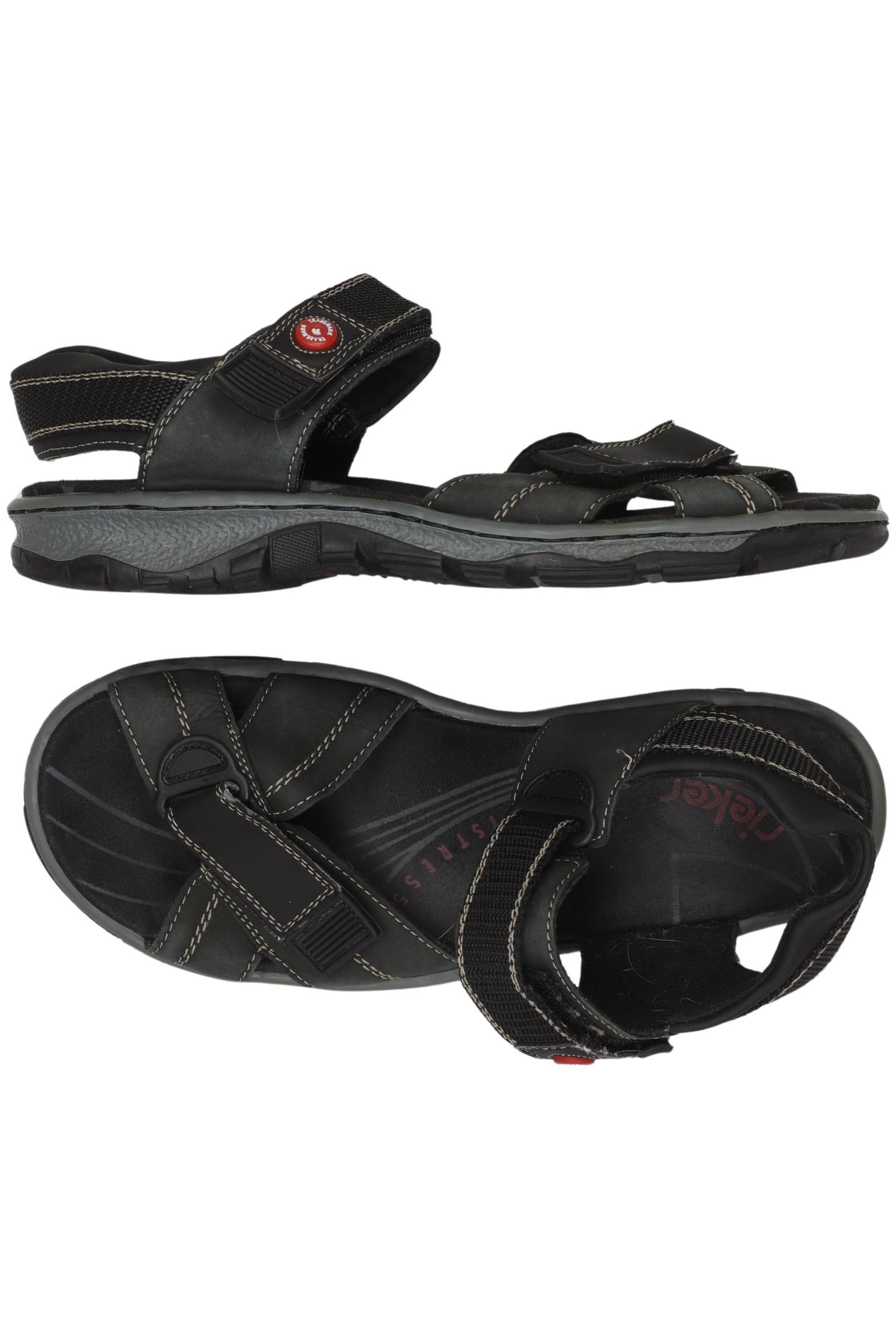 

Rieker Damen Sandale, schwarz, Gr. 39
