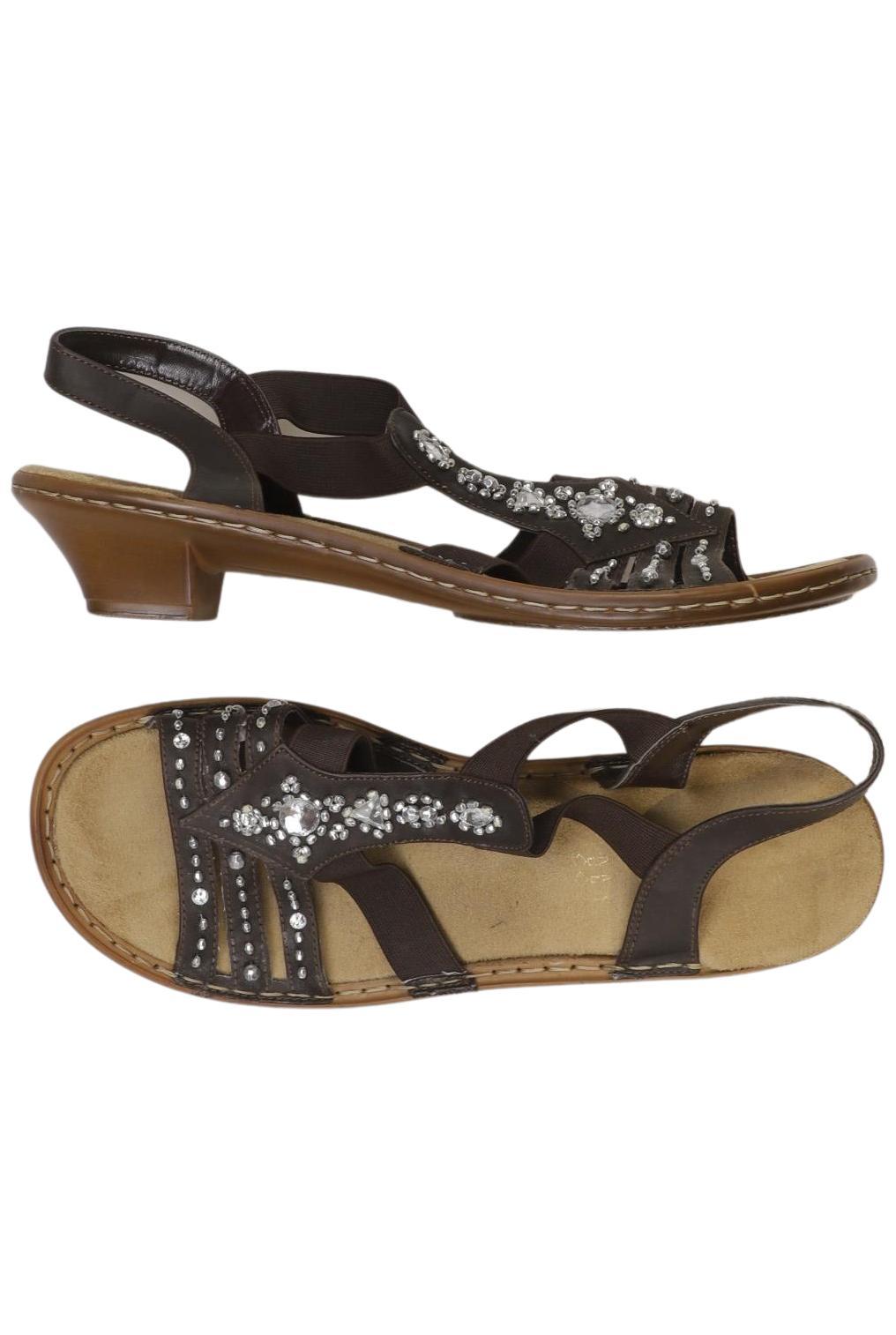 

Rieker Damen Sandale, braun, Gr. 42