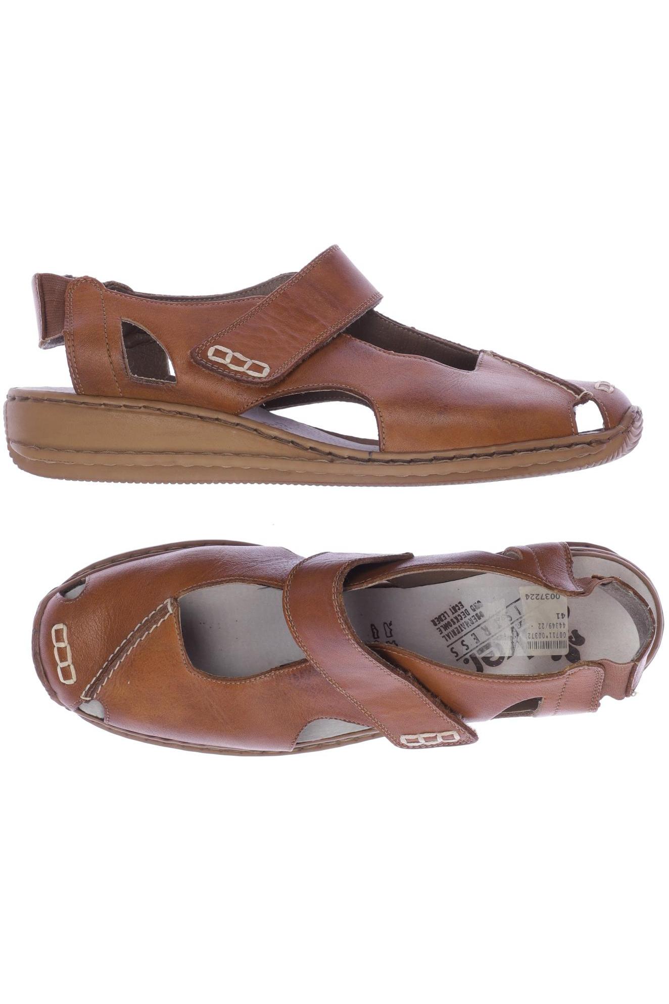 

Rieker Damen Sandale, braun, Gr. 41