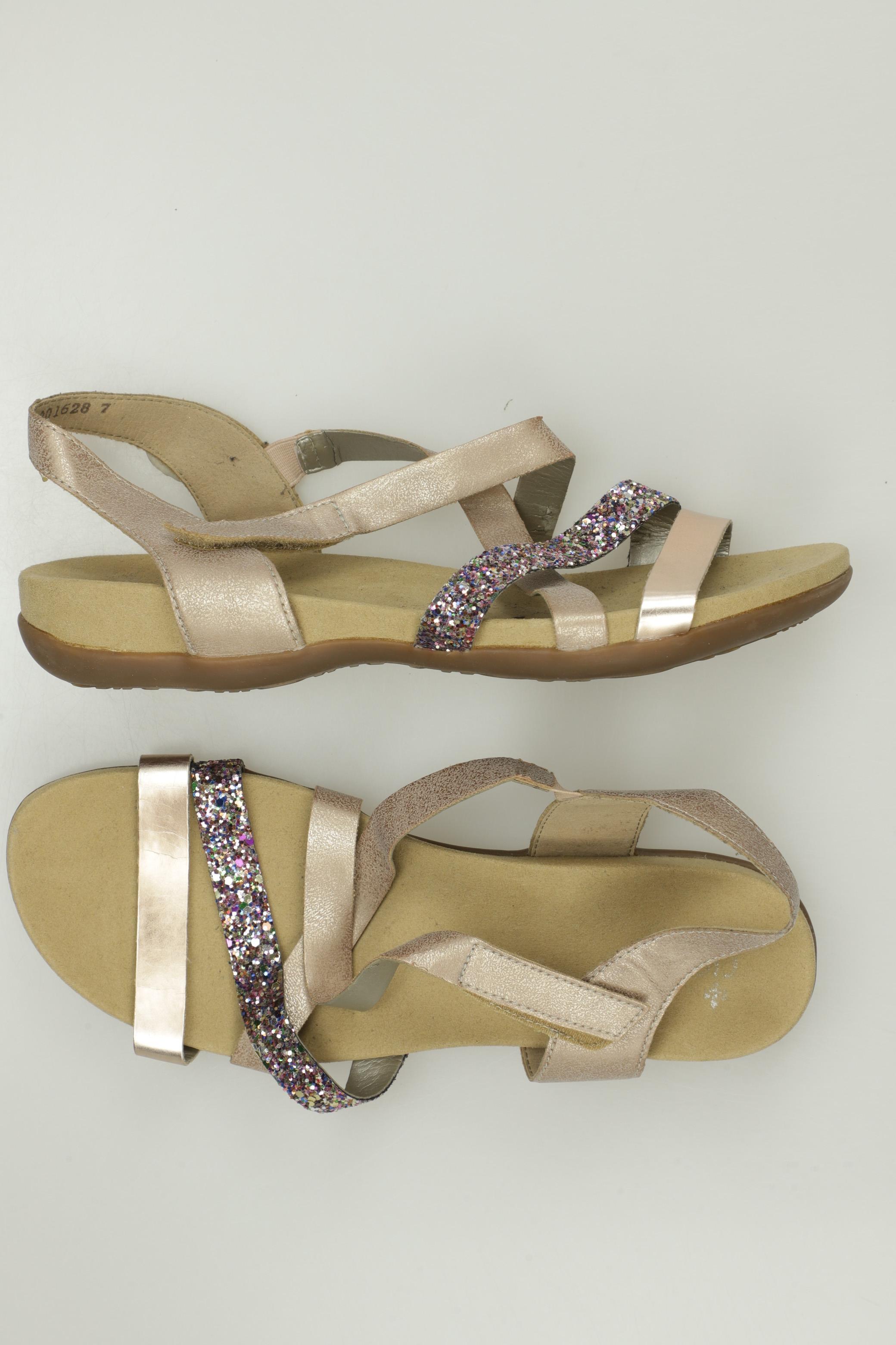 

Rieker Damen Sandale, beige, Gr. 39