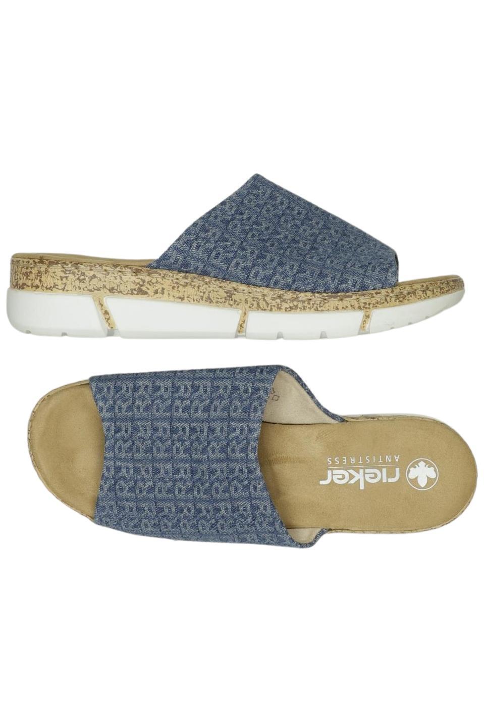 

Rieker Damen Sandale, blau, Gr. 41