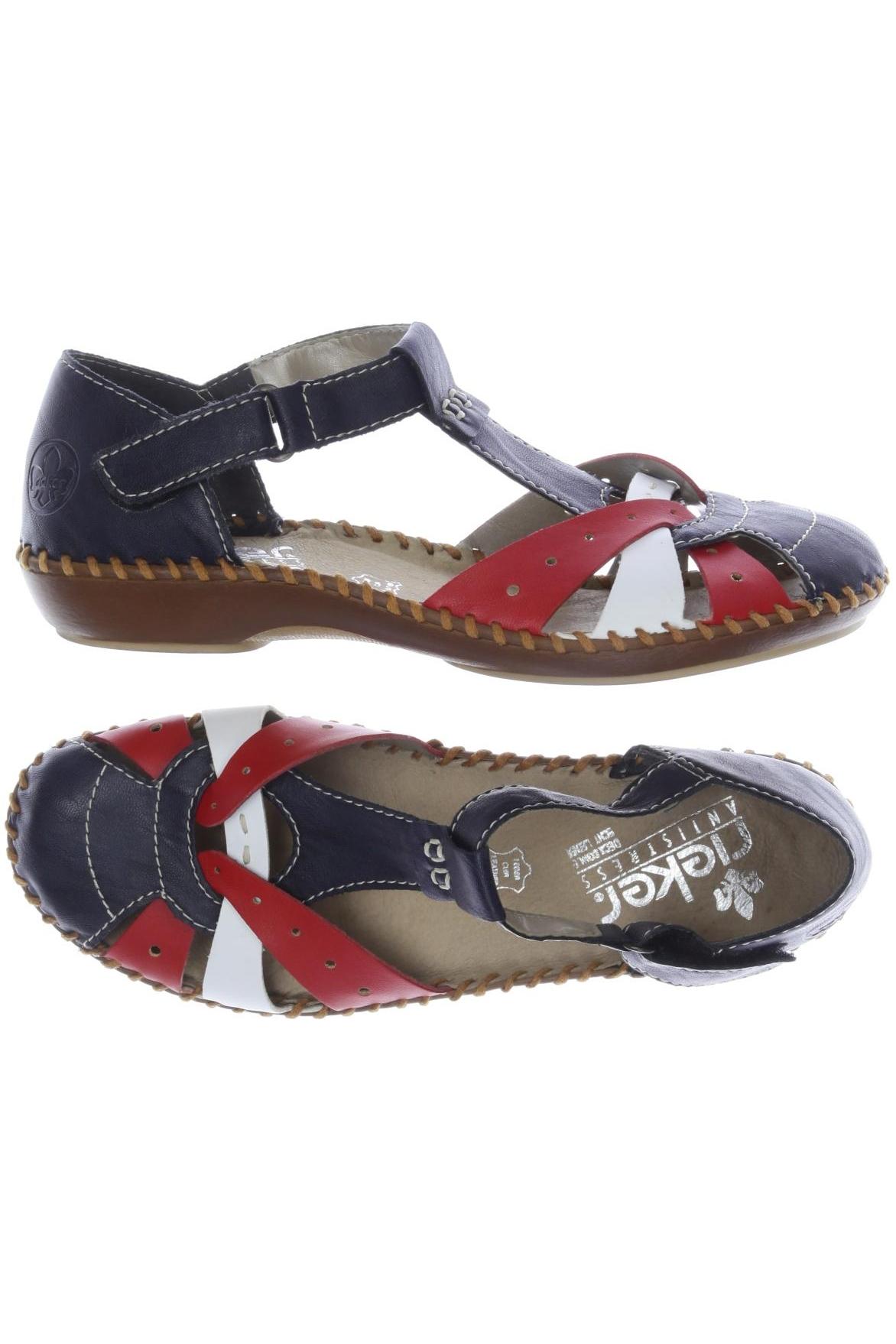 

Rieker Damen Sandale, marineblau, Gr. 40
