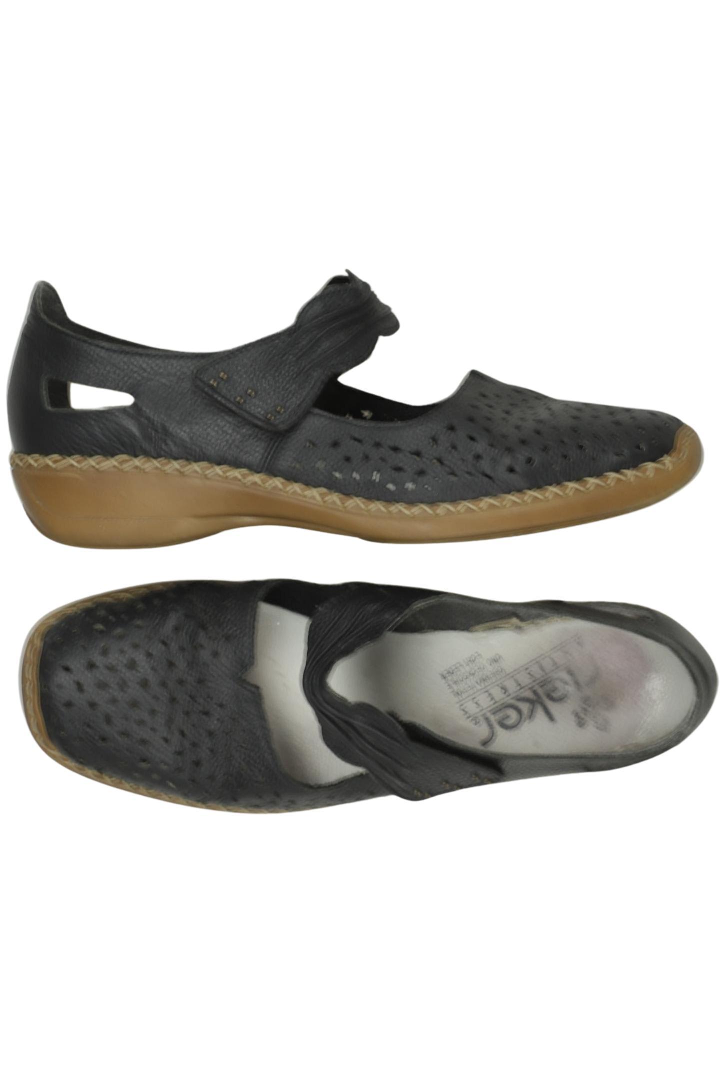 

Rieker Damen Sandale, marineblau, Gr. 39