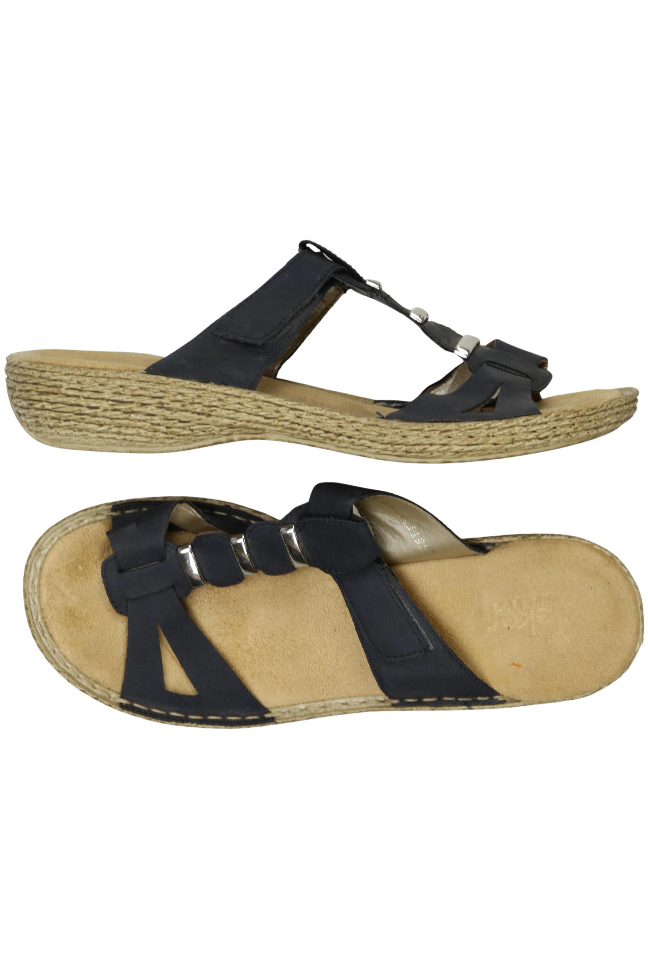 

Rieker Damen Sandale, marineblau, Gr. 40