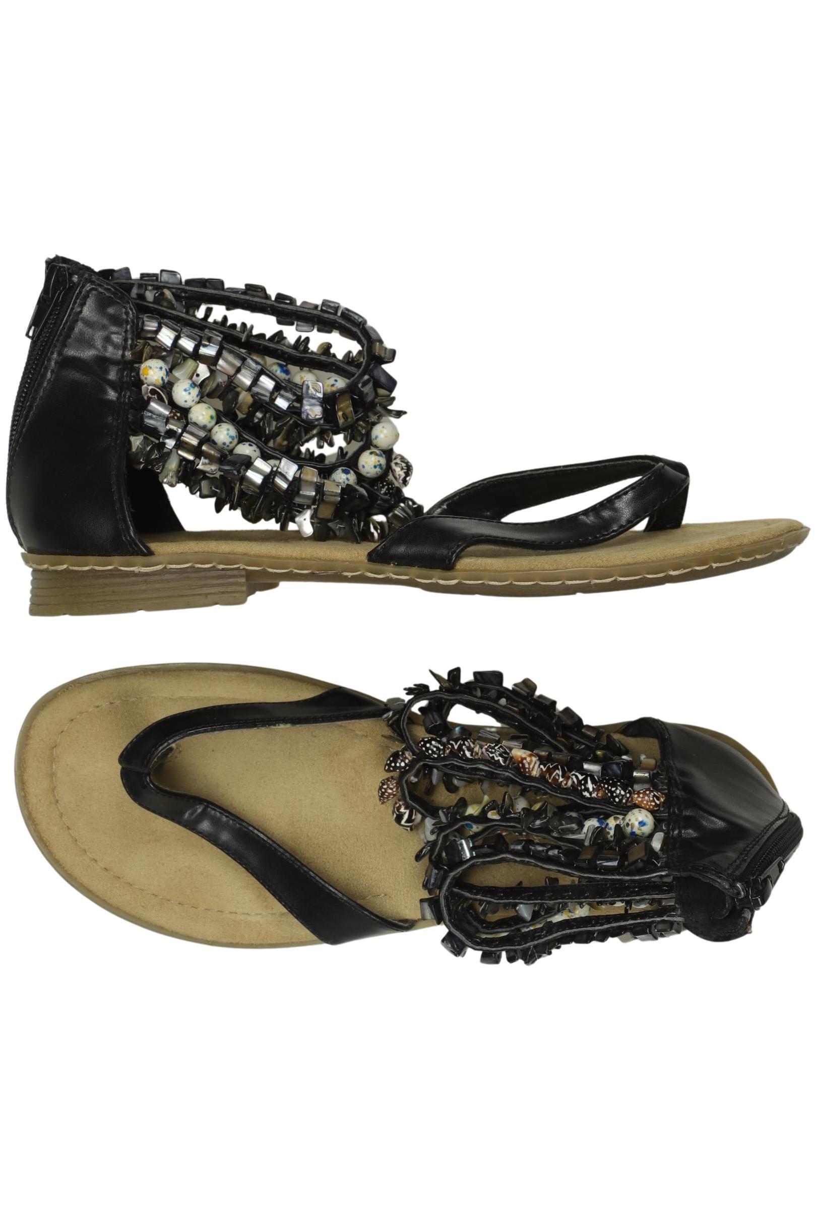 

Rieker Damen Sandale, schwarz, Gr. 40