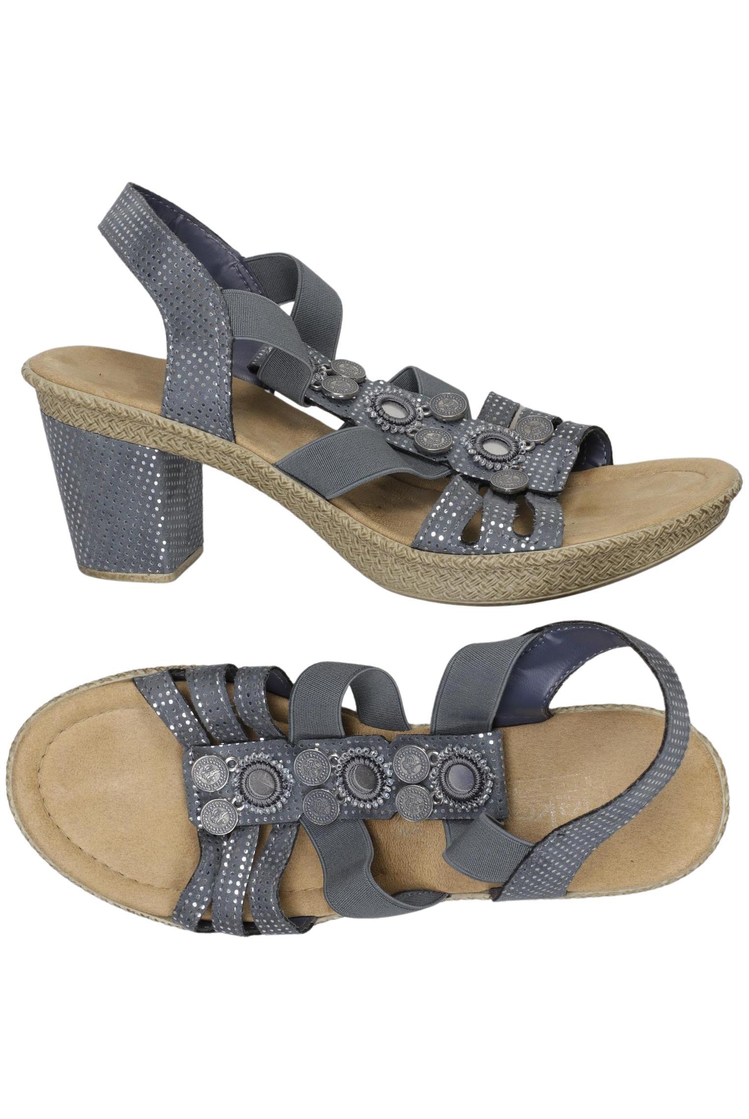 

Rieker Damen Sandale, grau, Gr. 39