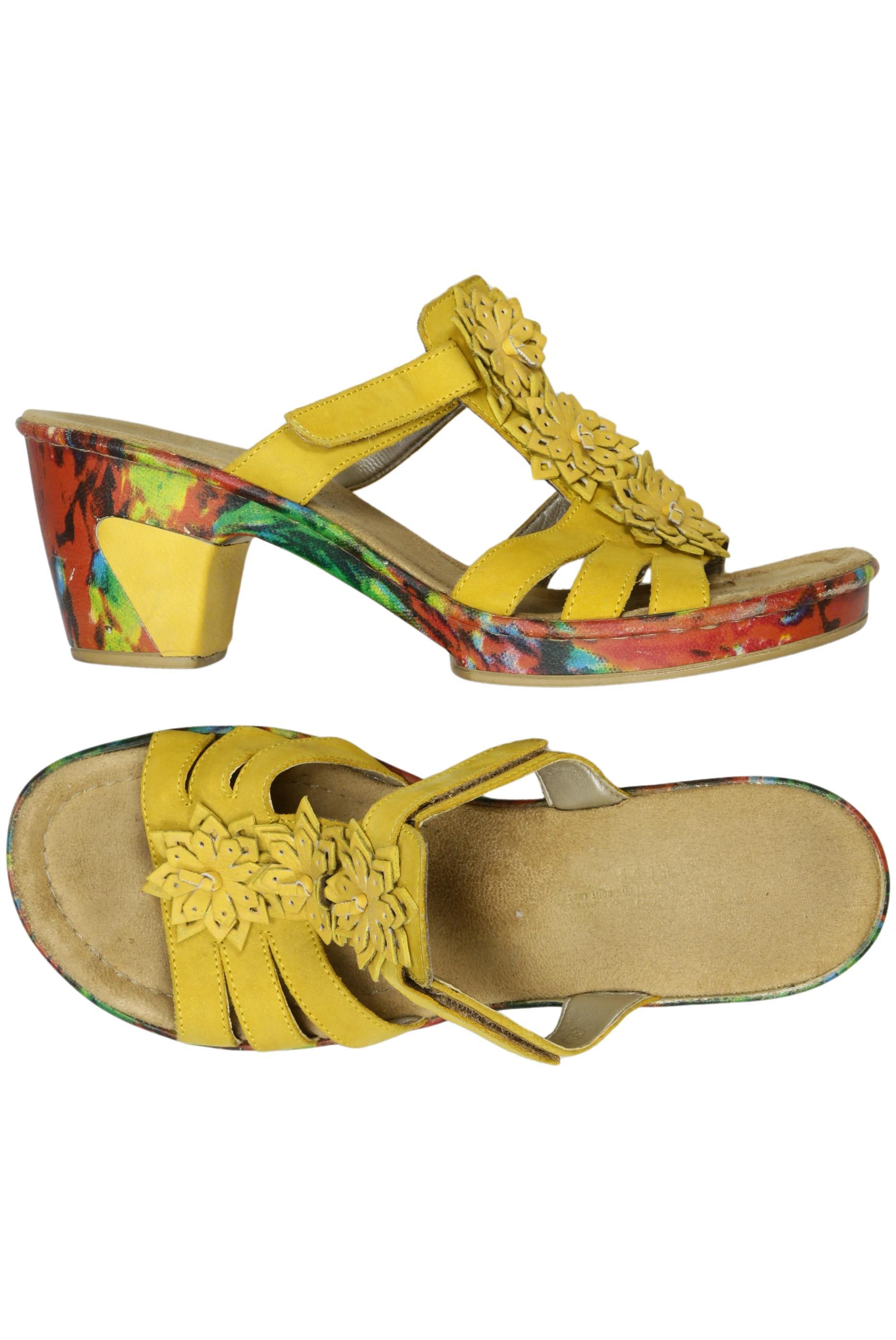 

Rieker Damen Sandale, gelb, Gr. 41