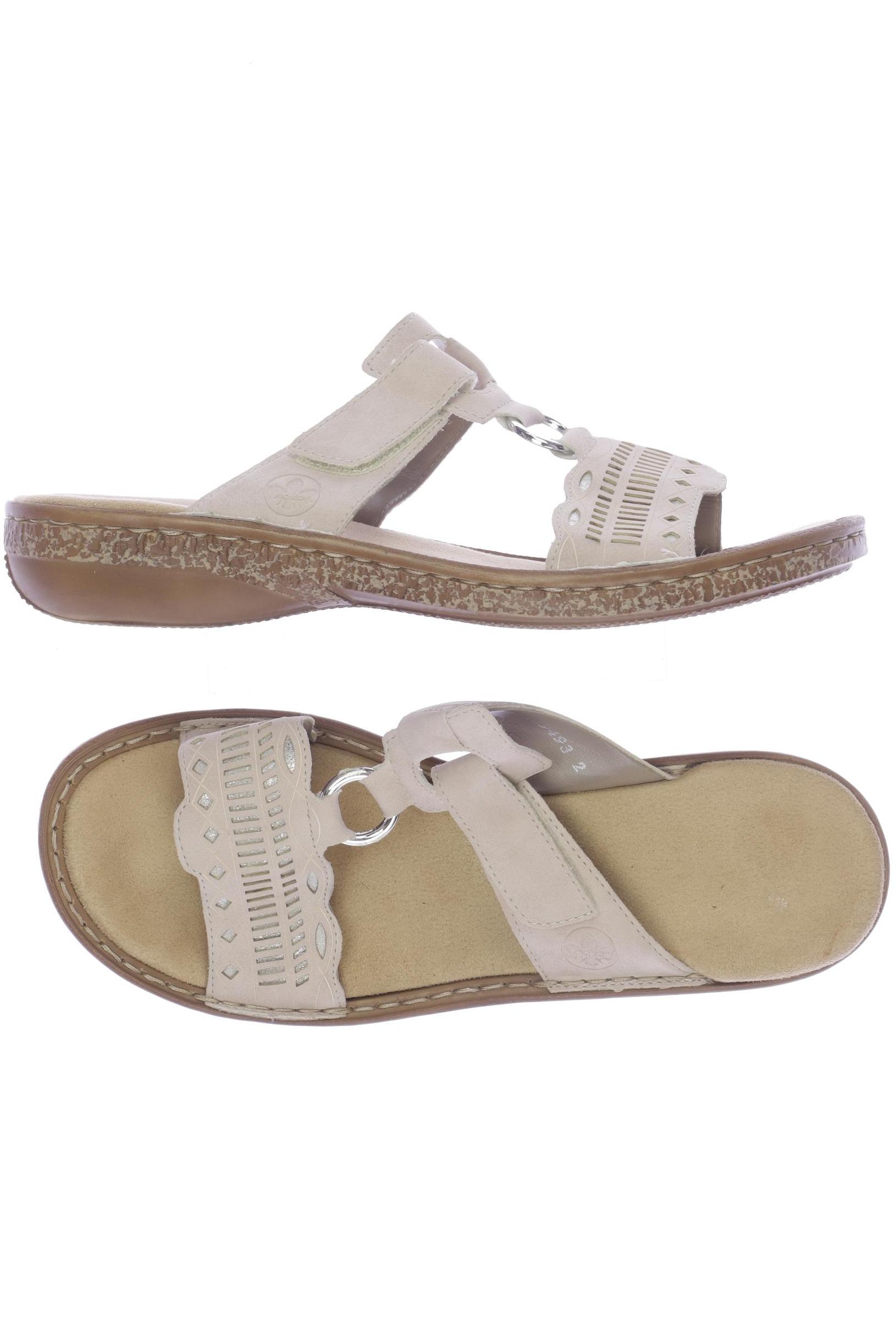 

Rieker Damen Sandale, beige, Gr. 40