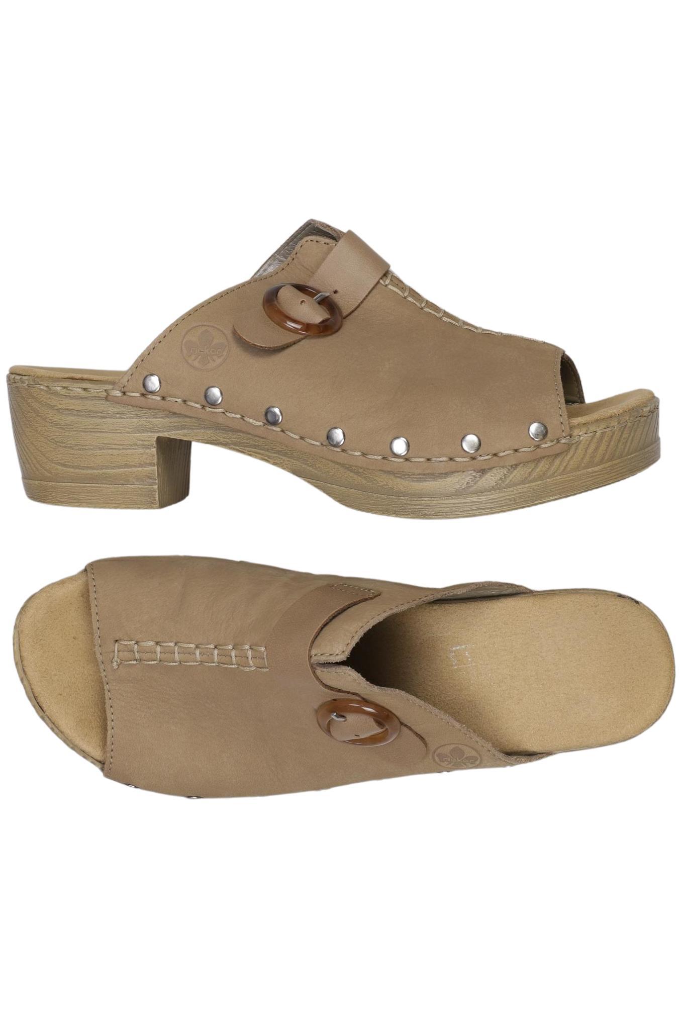 

Rieker Damen Sandale, beige, Gr. 37
