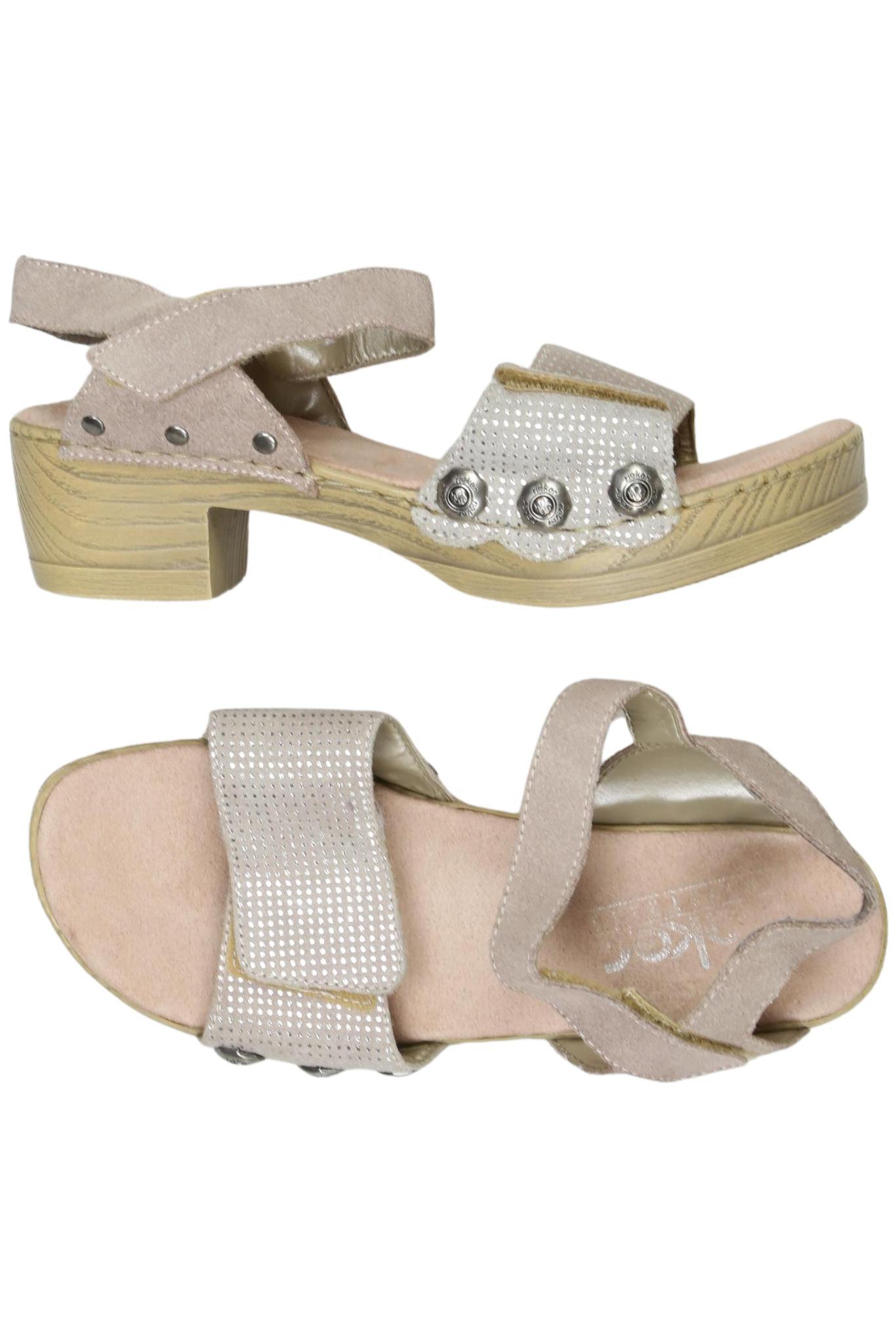 

Rieker Damen Sandale, beige, Gr. 37