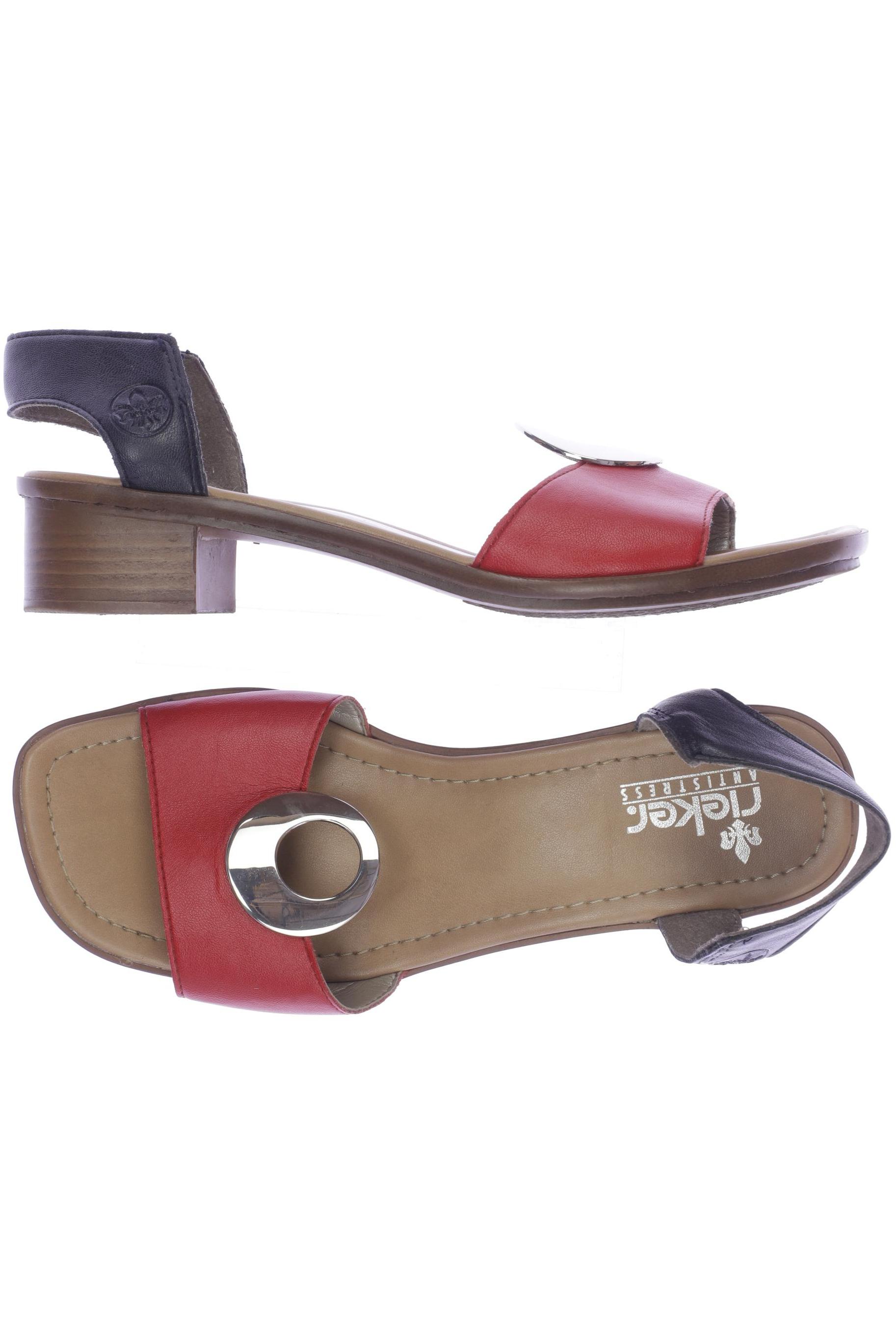 

Rieker Damen Sandale, rot, Gr. 39