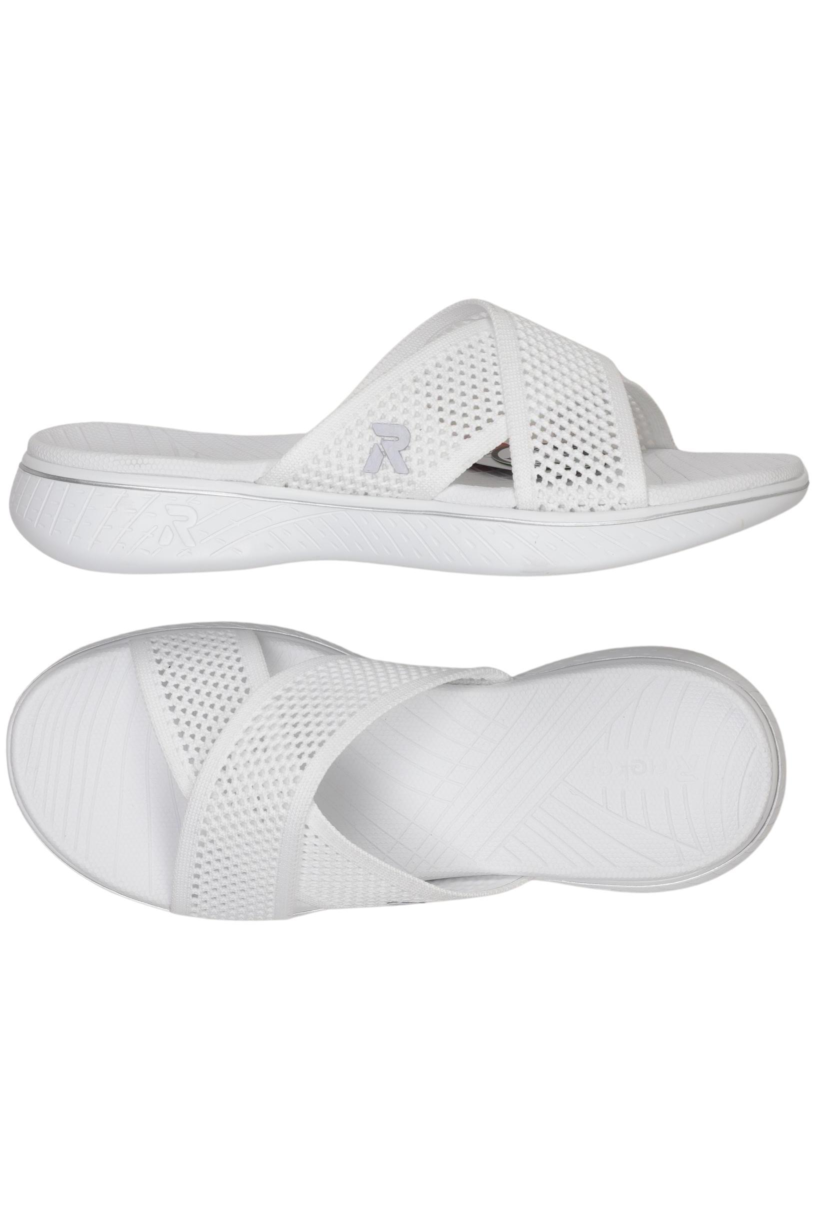 

Rieker Damen Sandale, weiß, Gr. 38