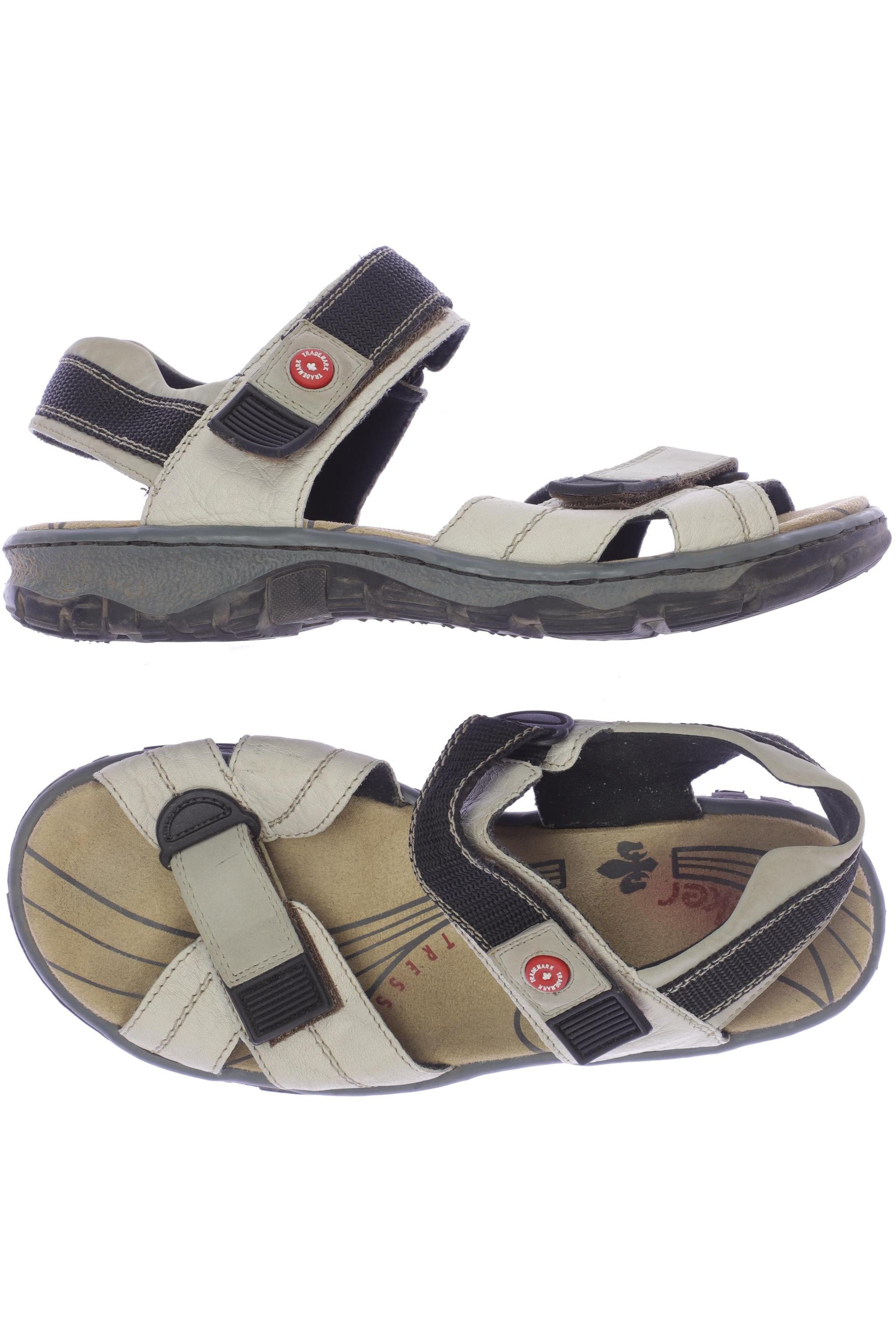 

Rieker Damen Sandale, beige, Gr. 38