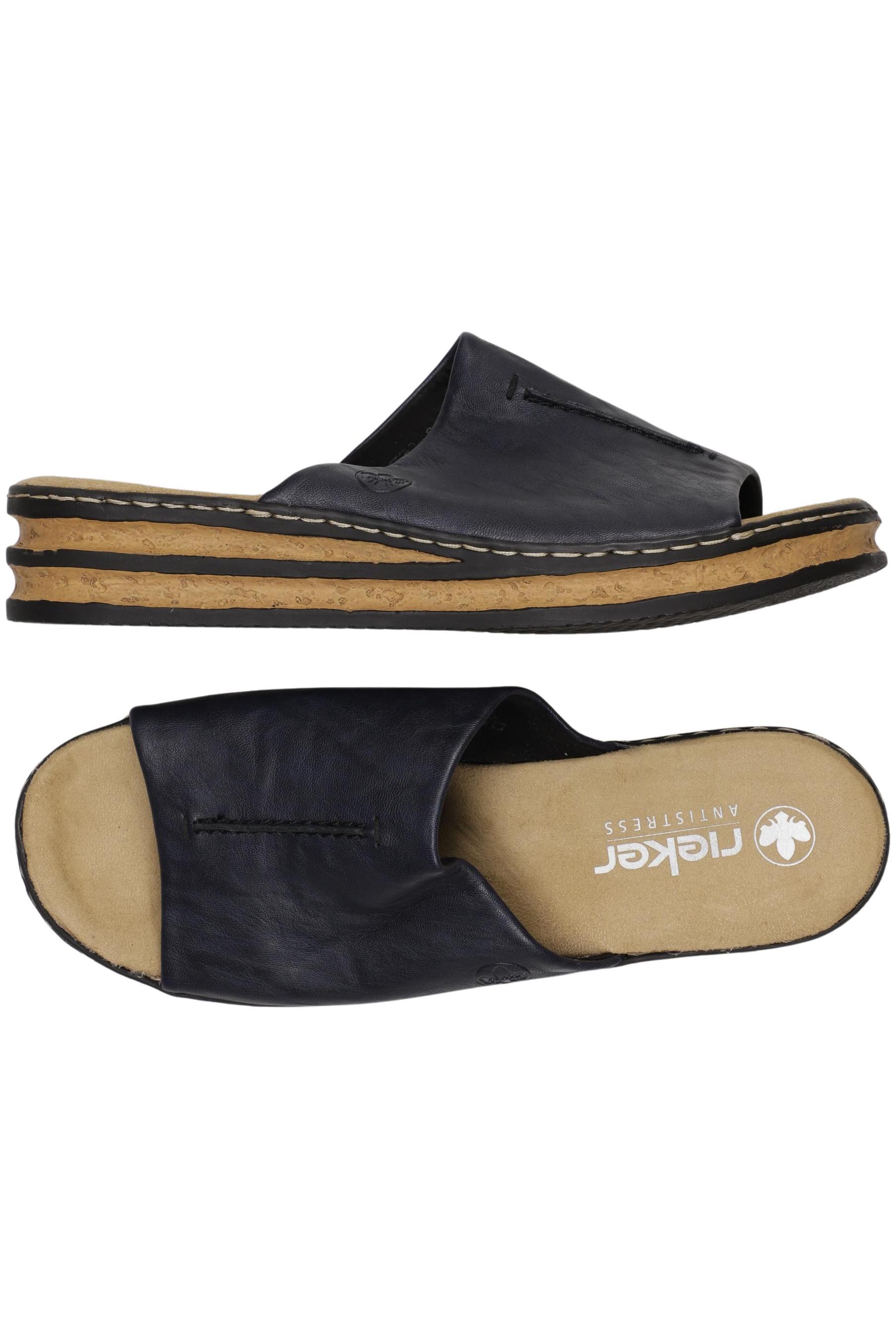 

Rieker Damen Sandale, marineblau, Gr. 42