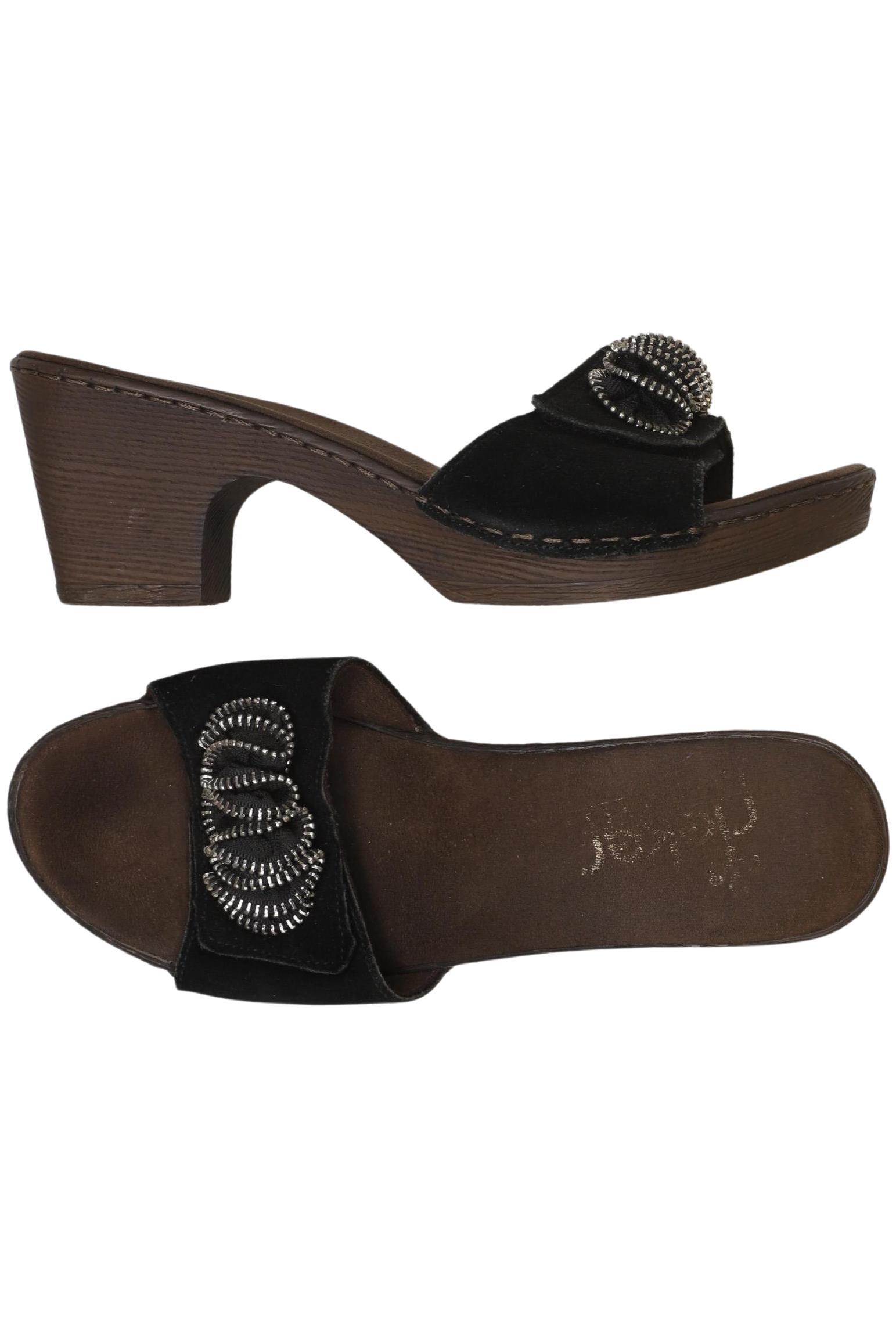 

Rieker Damen Sandale, schwarz, Gr. 39