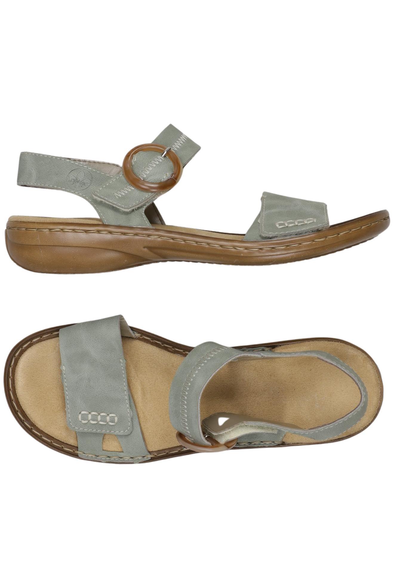 

Rieker Damen Sandale, hellgrün, Gr. 40