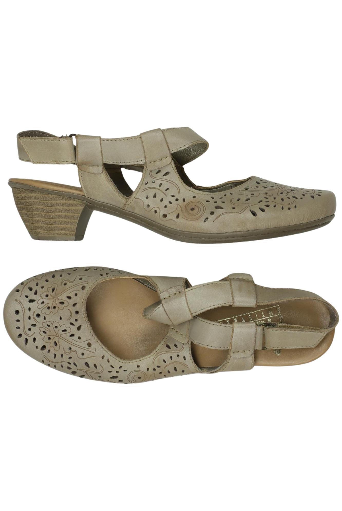 

Rieker Damen Sandale, beige, Gr. 38