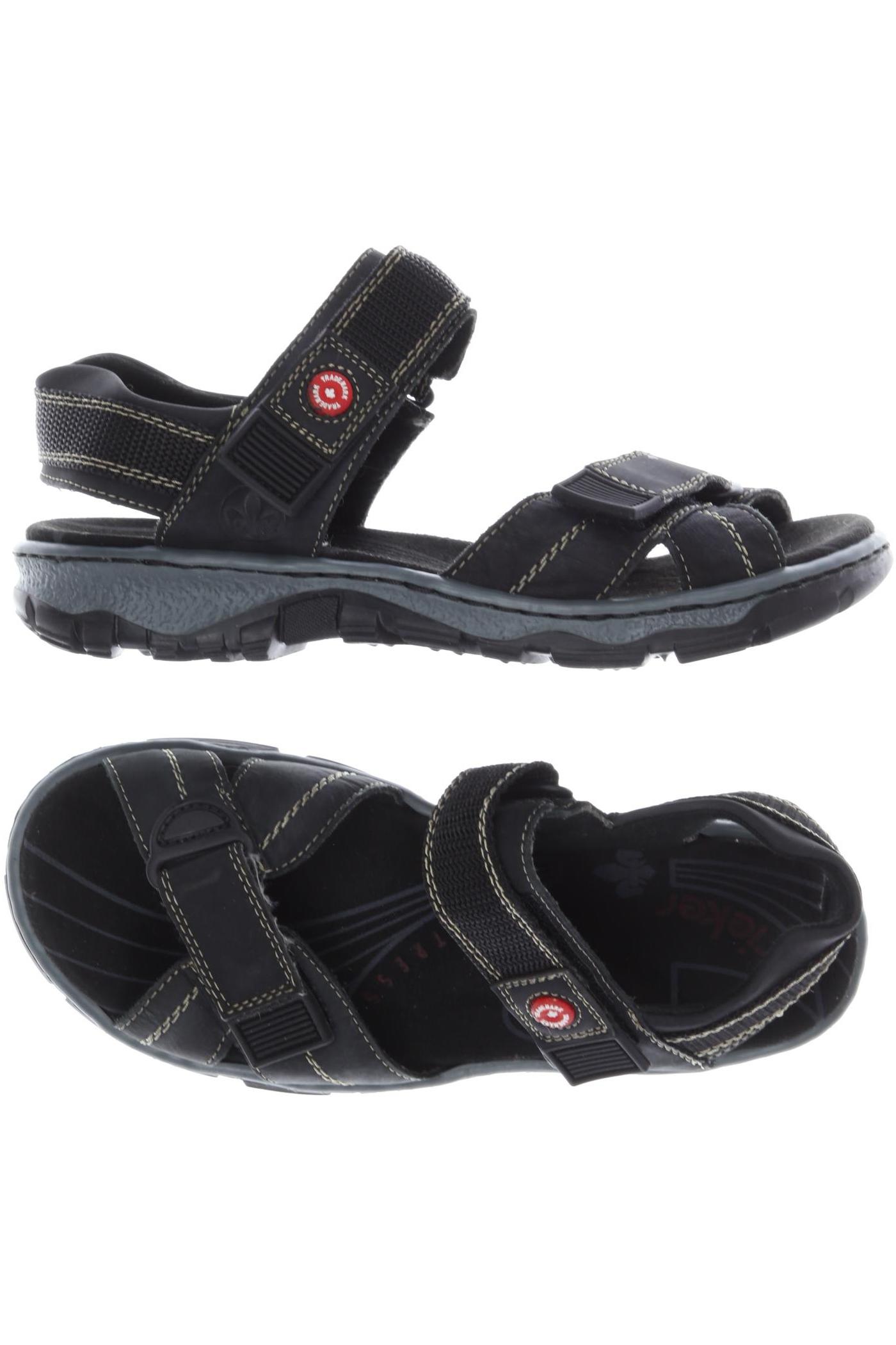 

Rieker Damen Sandale, schwarz, Gr. 37