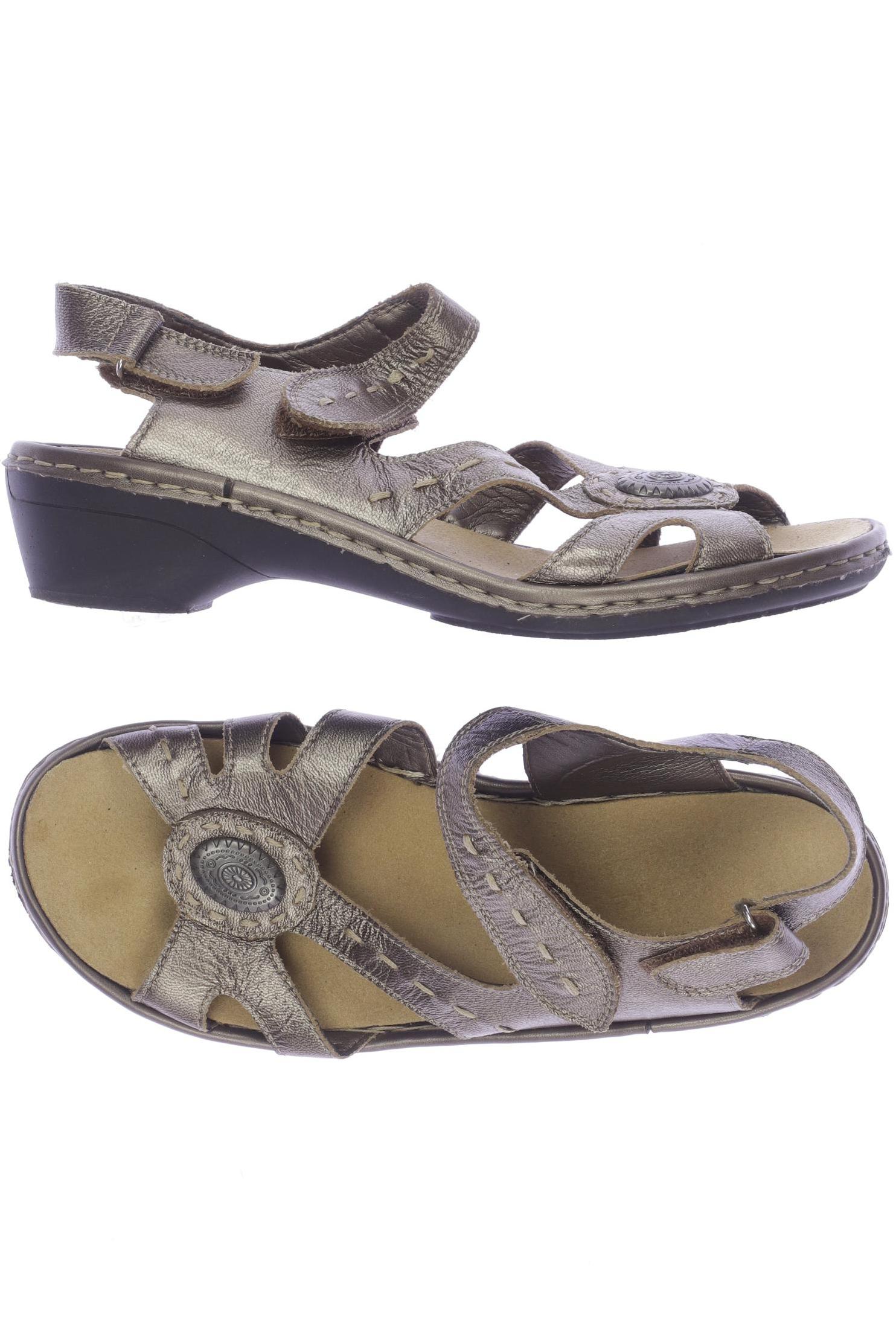 

Rieker Damen Sandale, beige, Gr. 39