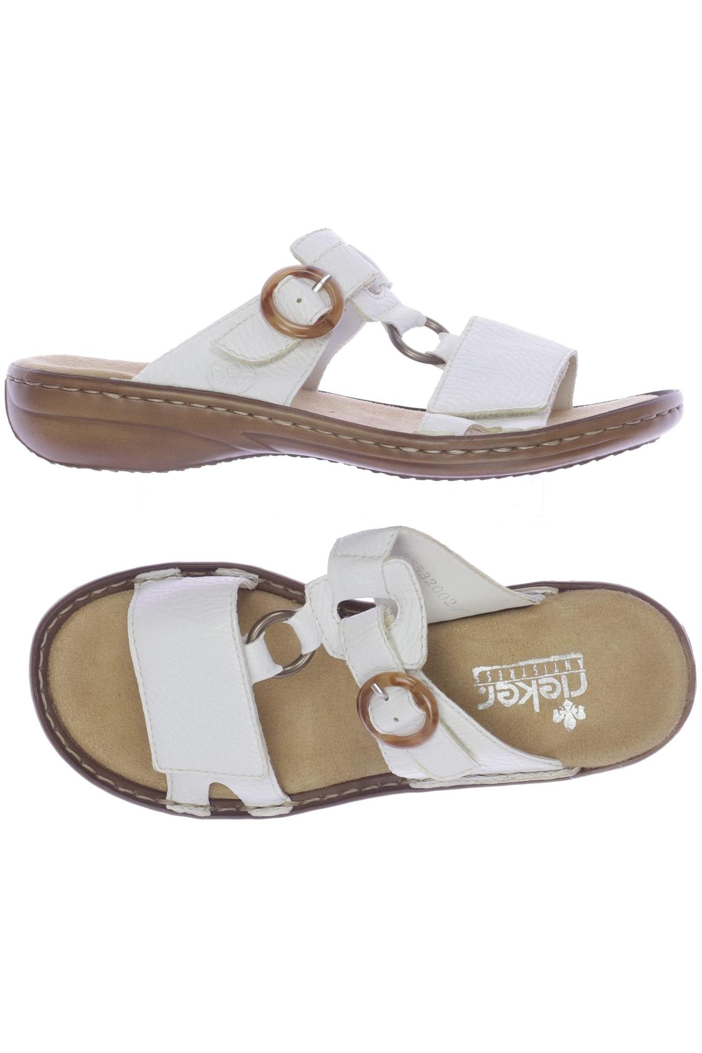 

Rieker Damen Sandale, weiß, Gr. 36