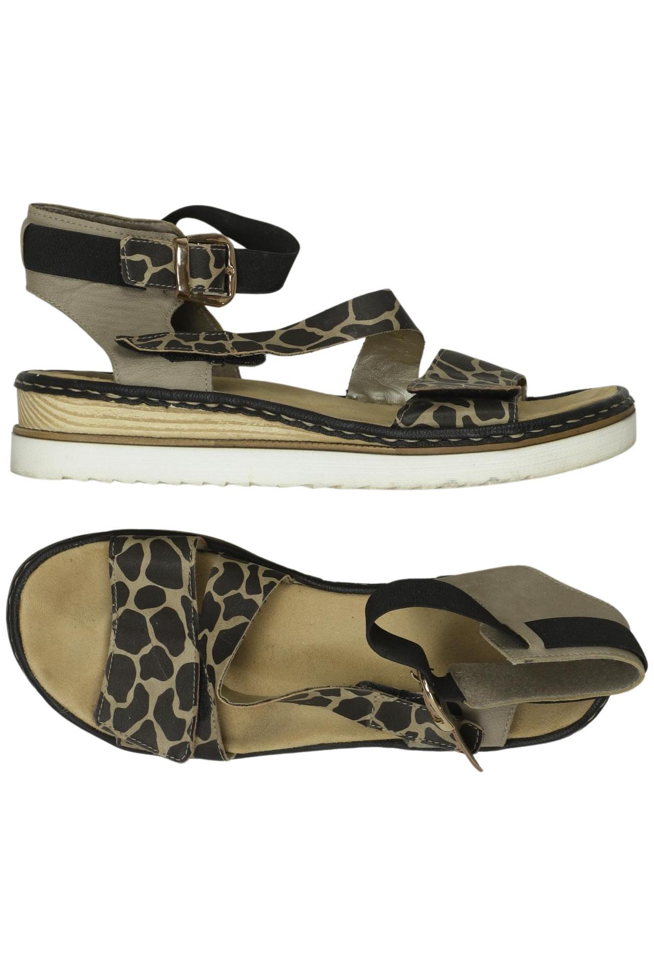 

Rieker Damen Sandale, beige, Gr. 40
