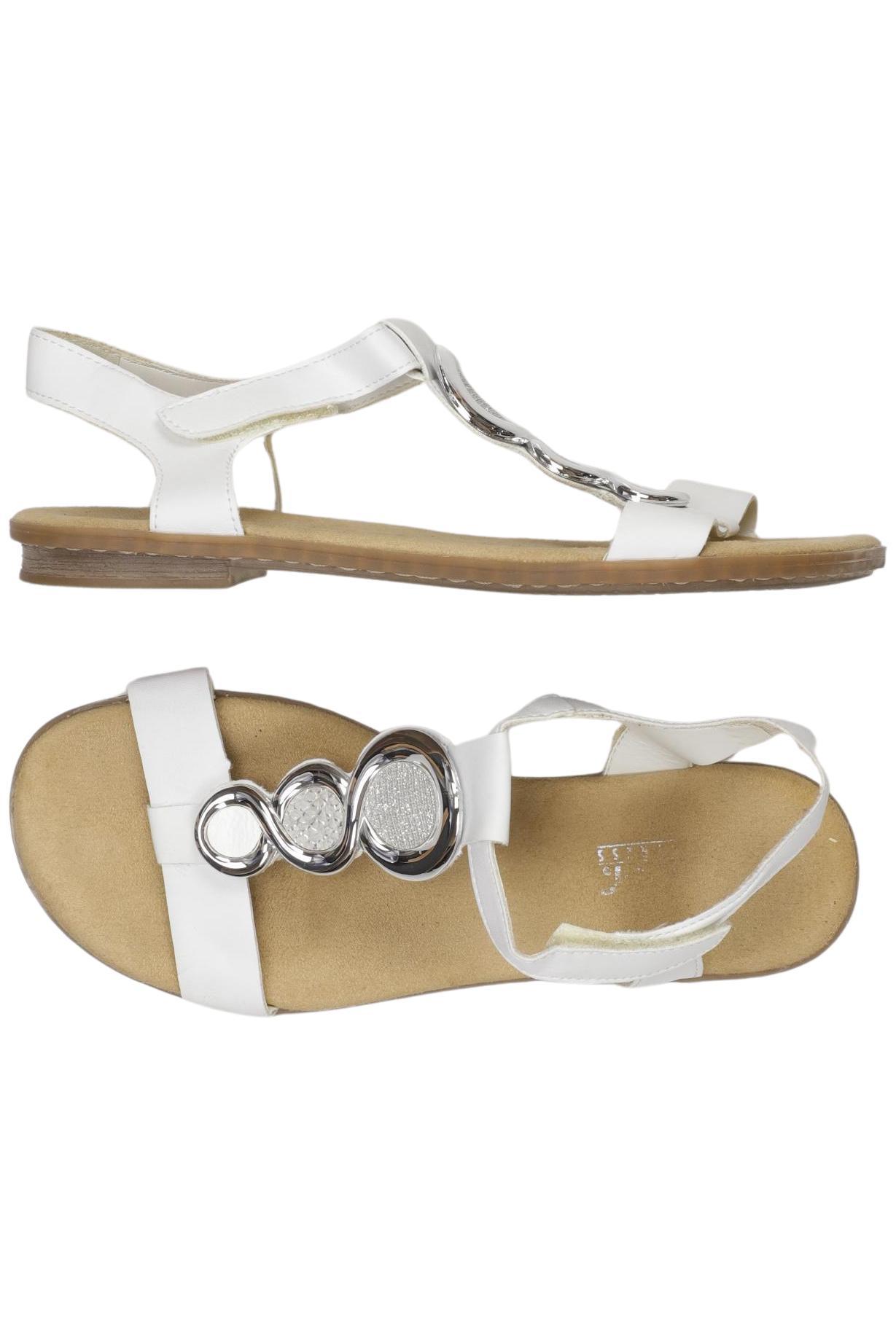 

Rieker Damen Sandale, weiß, Gr. 37