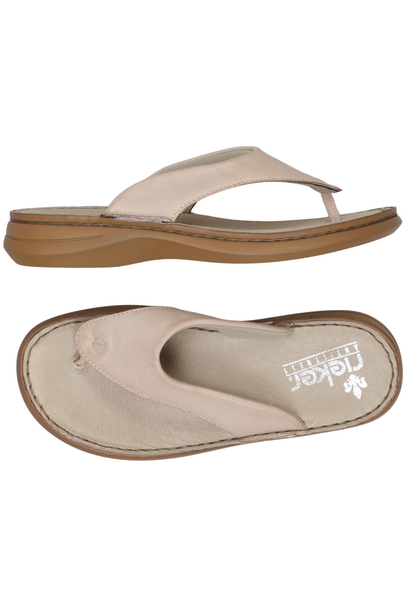 

Rieker Damen Sandale, beige, Gr. 38