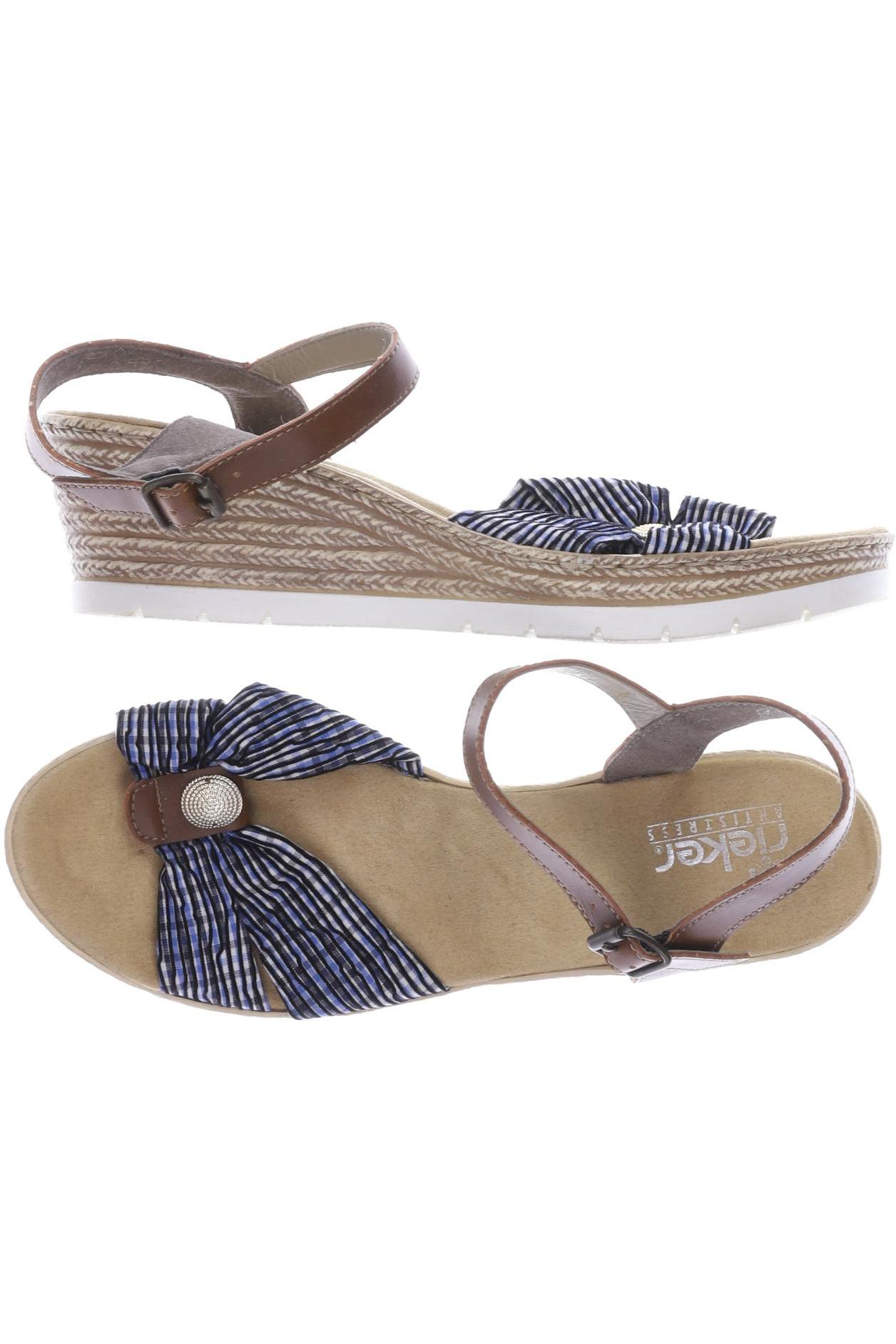 

Rieker Damen Sandale, blau
