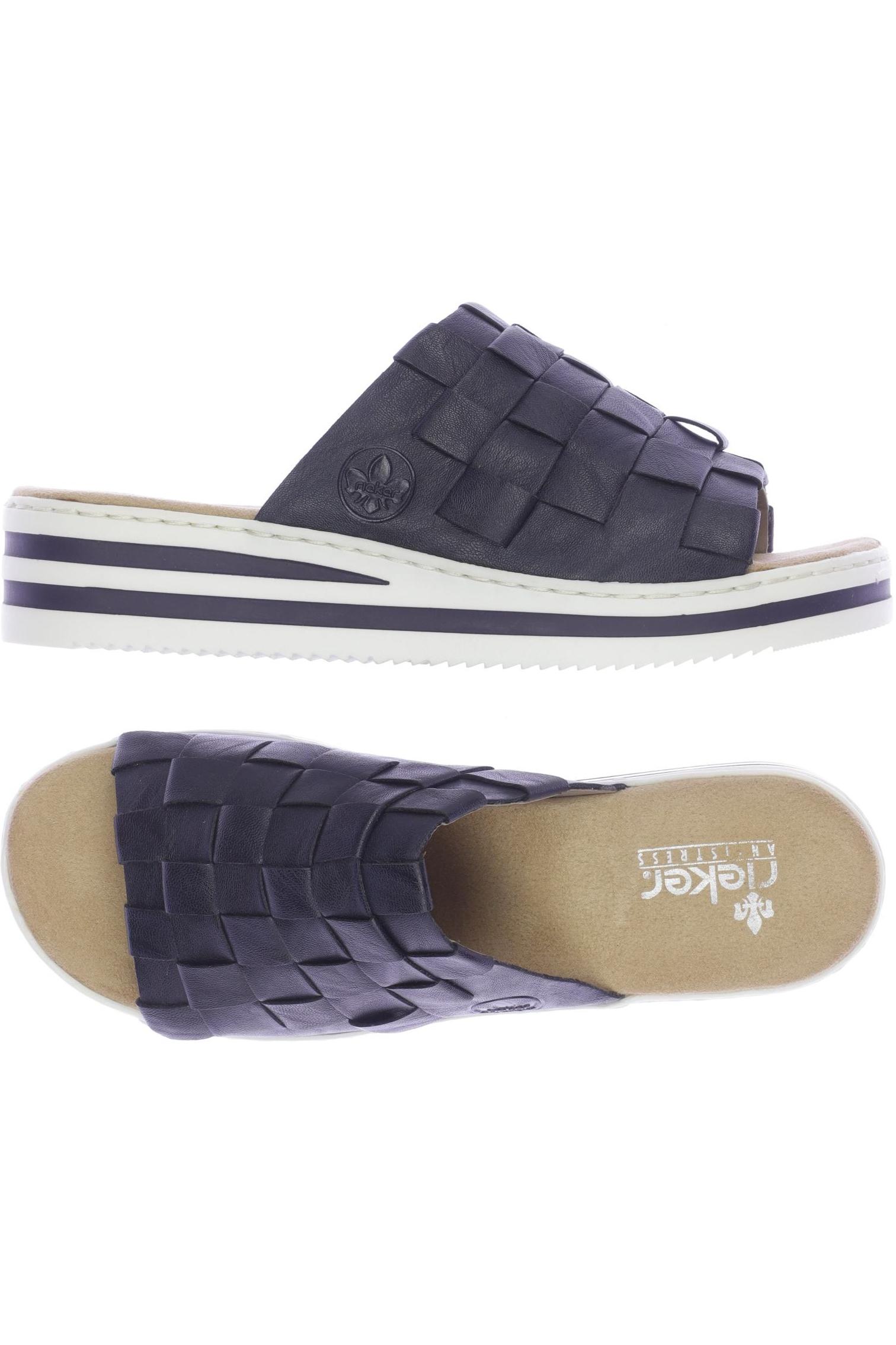 

Rieker Damen Sandale, marineblau, Gr. 39
