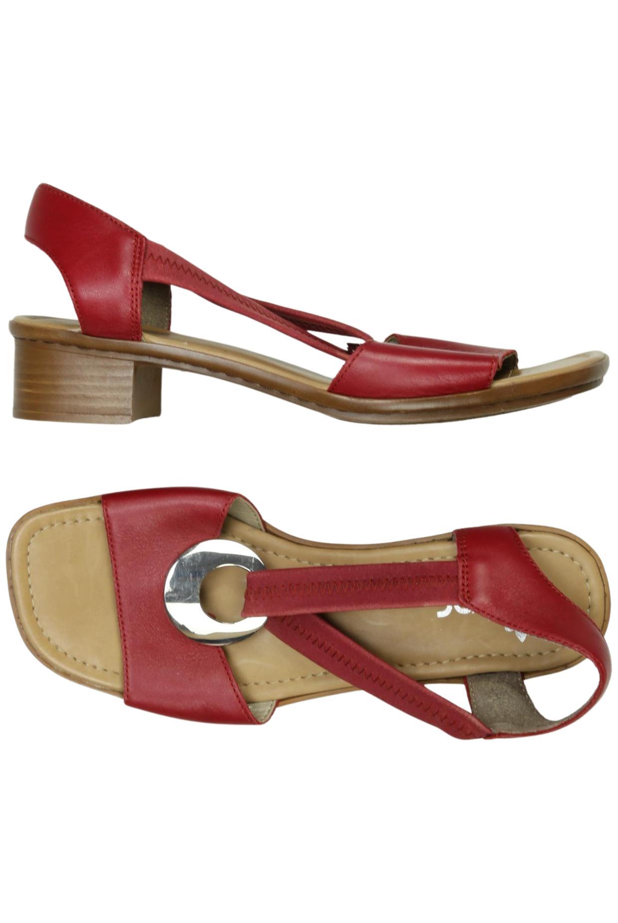 

Rieker Damen Sandale, rot, Gr. 38