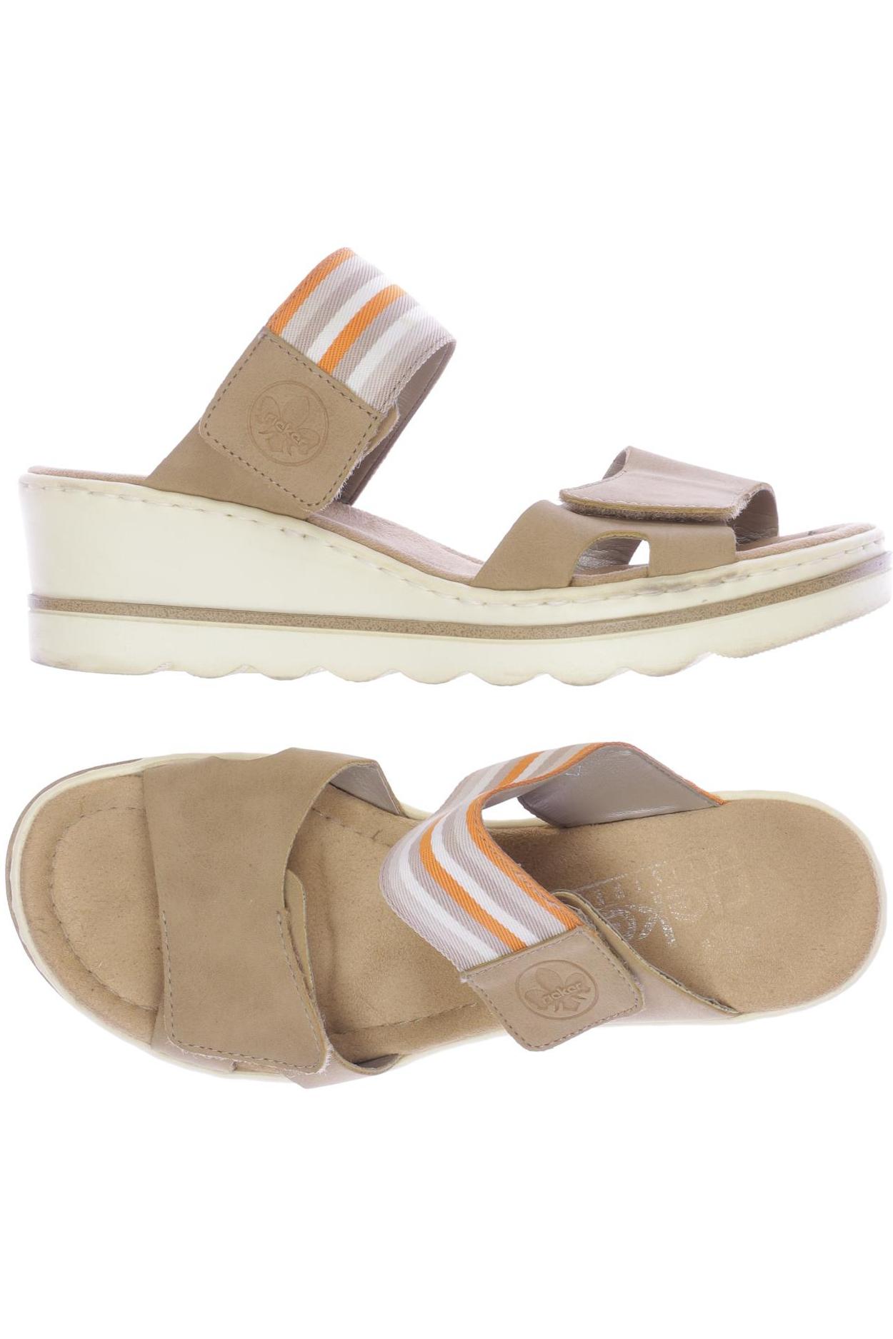 

Rieker Damen Sandale, beige, Gr. 37