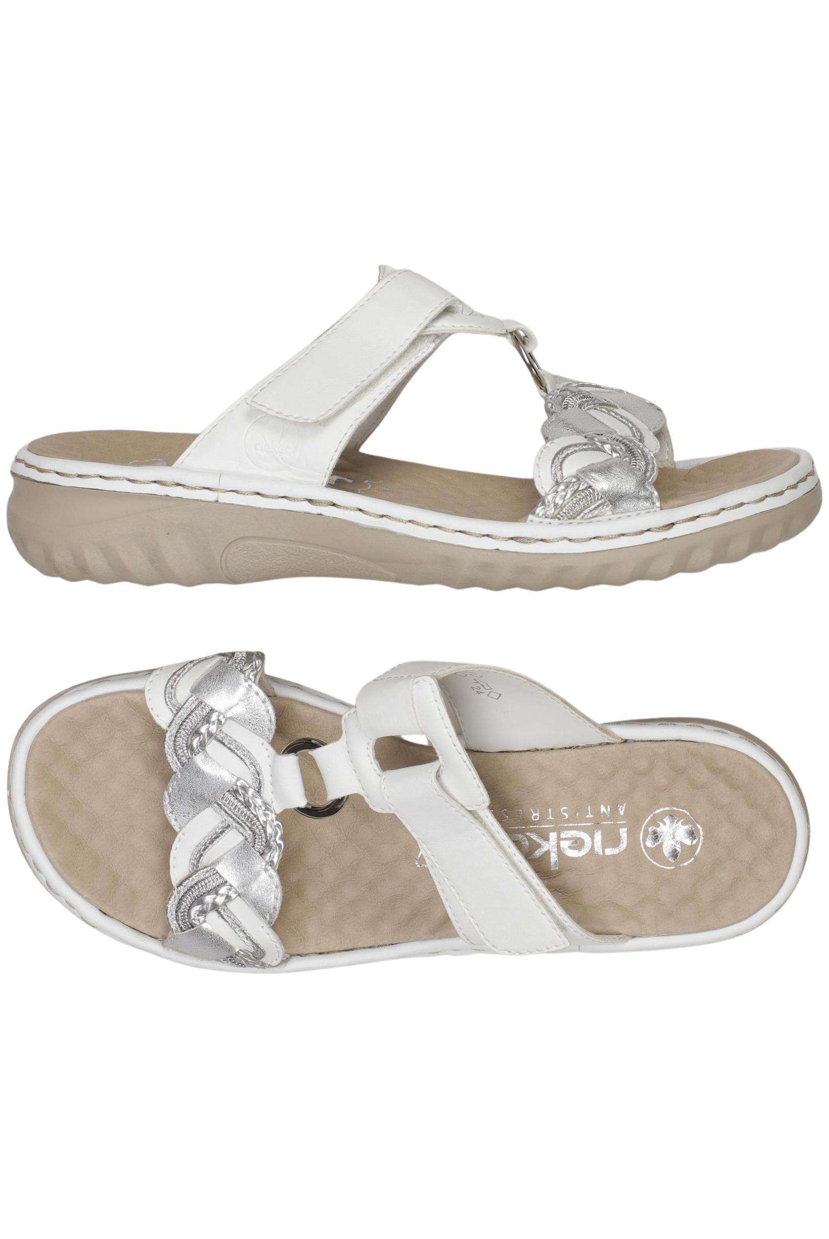 

Rieker Damen Sandale, weiß, Gr. 37