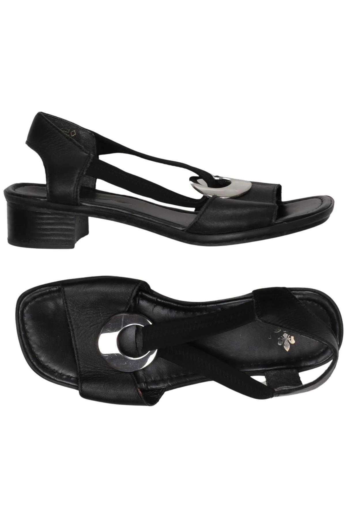 

Rieker Damen Sandale, schwarz, Gr. 37