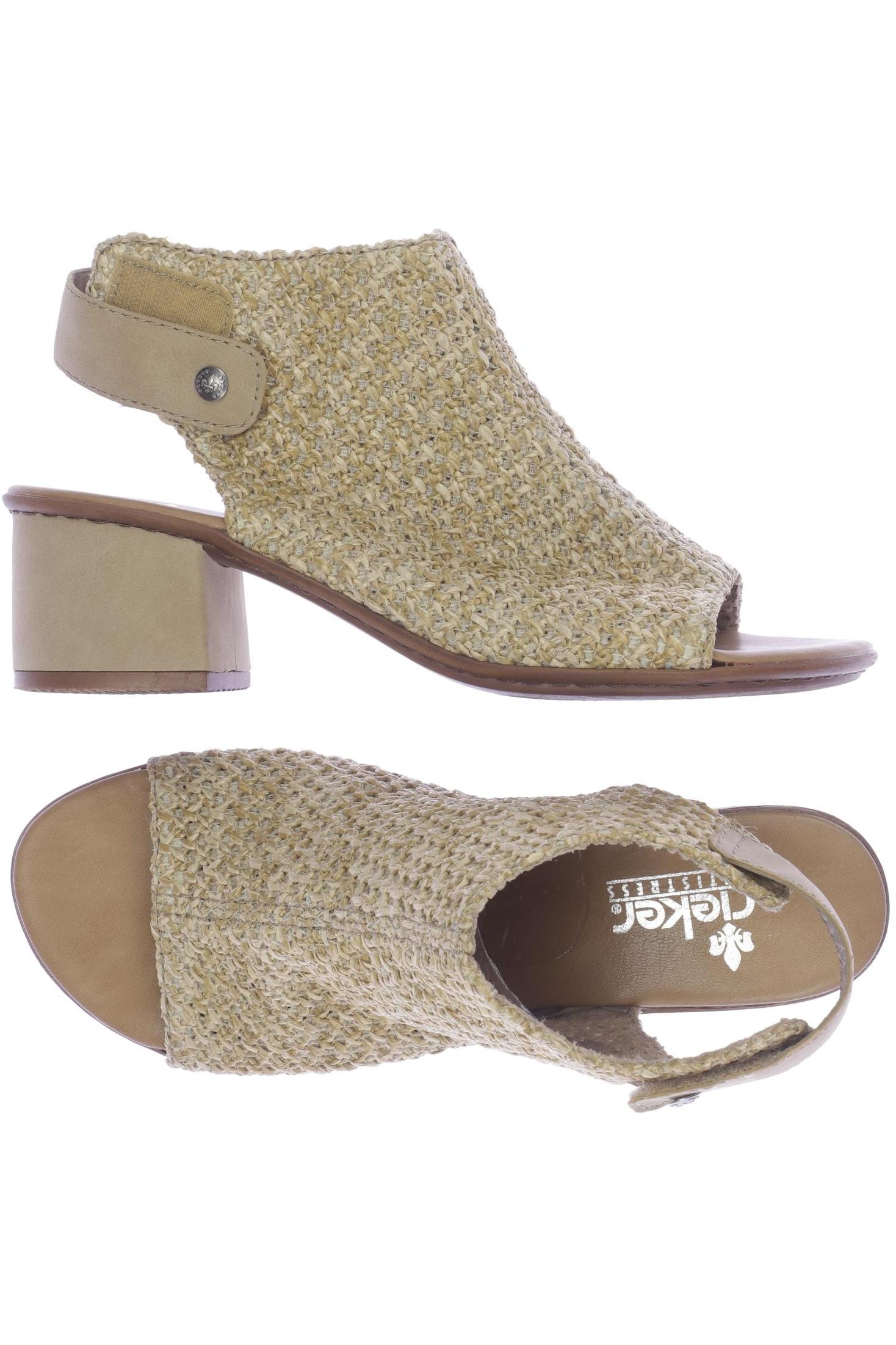 

Rieker Damen Sandale, beige, Gr. 39