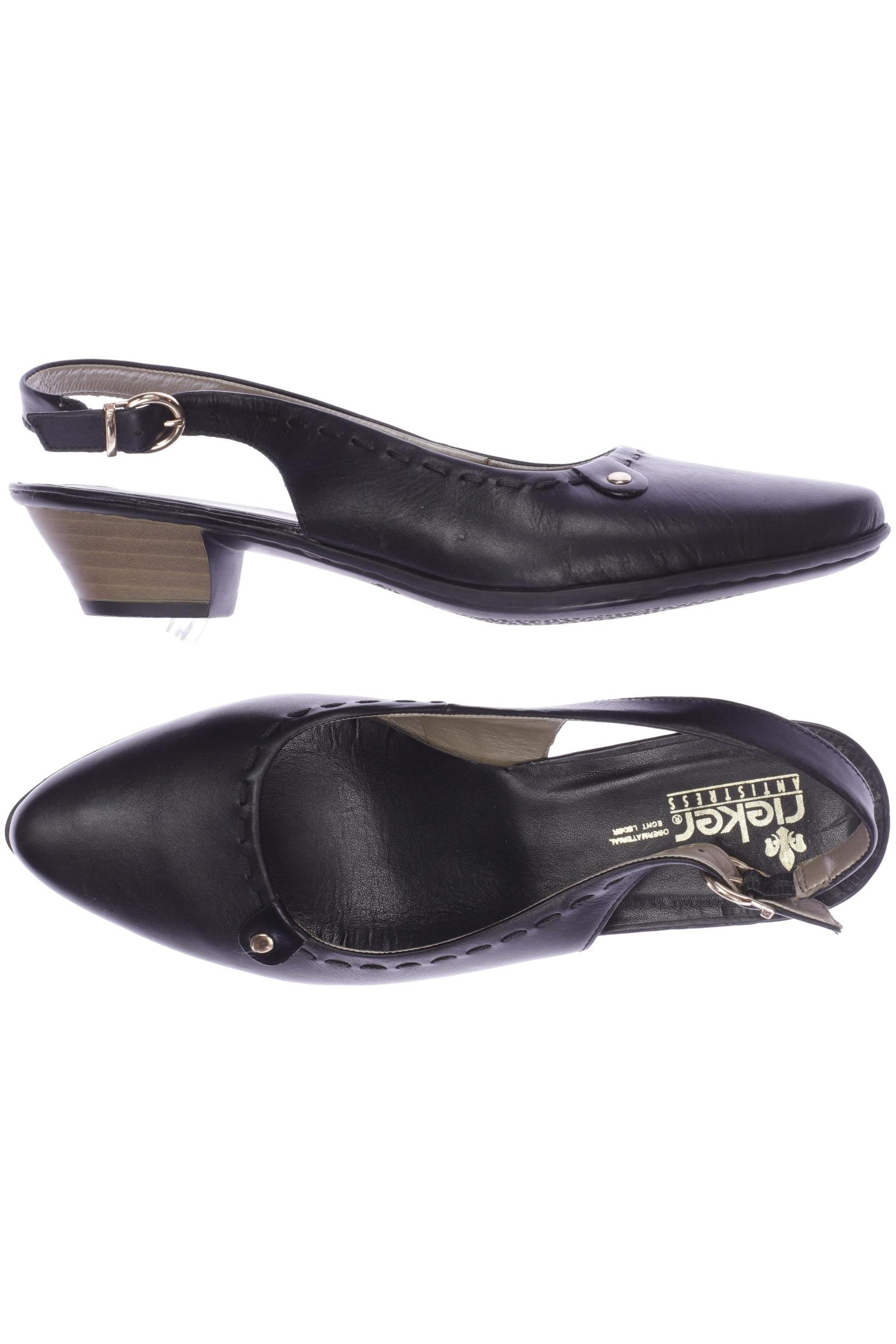 

Rieker Damen Sandale, schwarz, Gr. 40