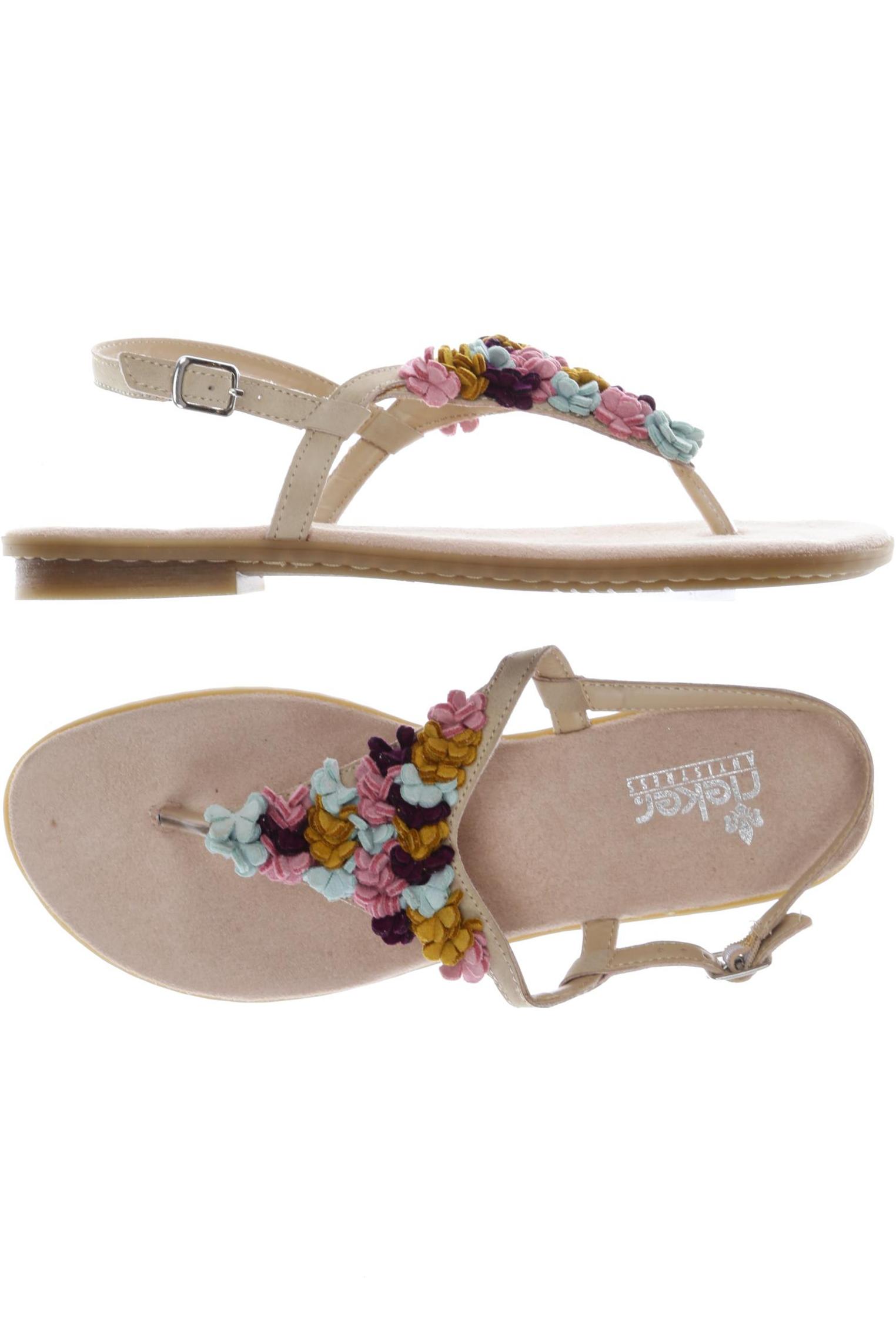 

Rieker Damen Sandale, beige, Gr. 40