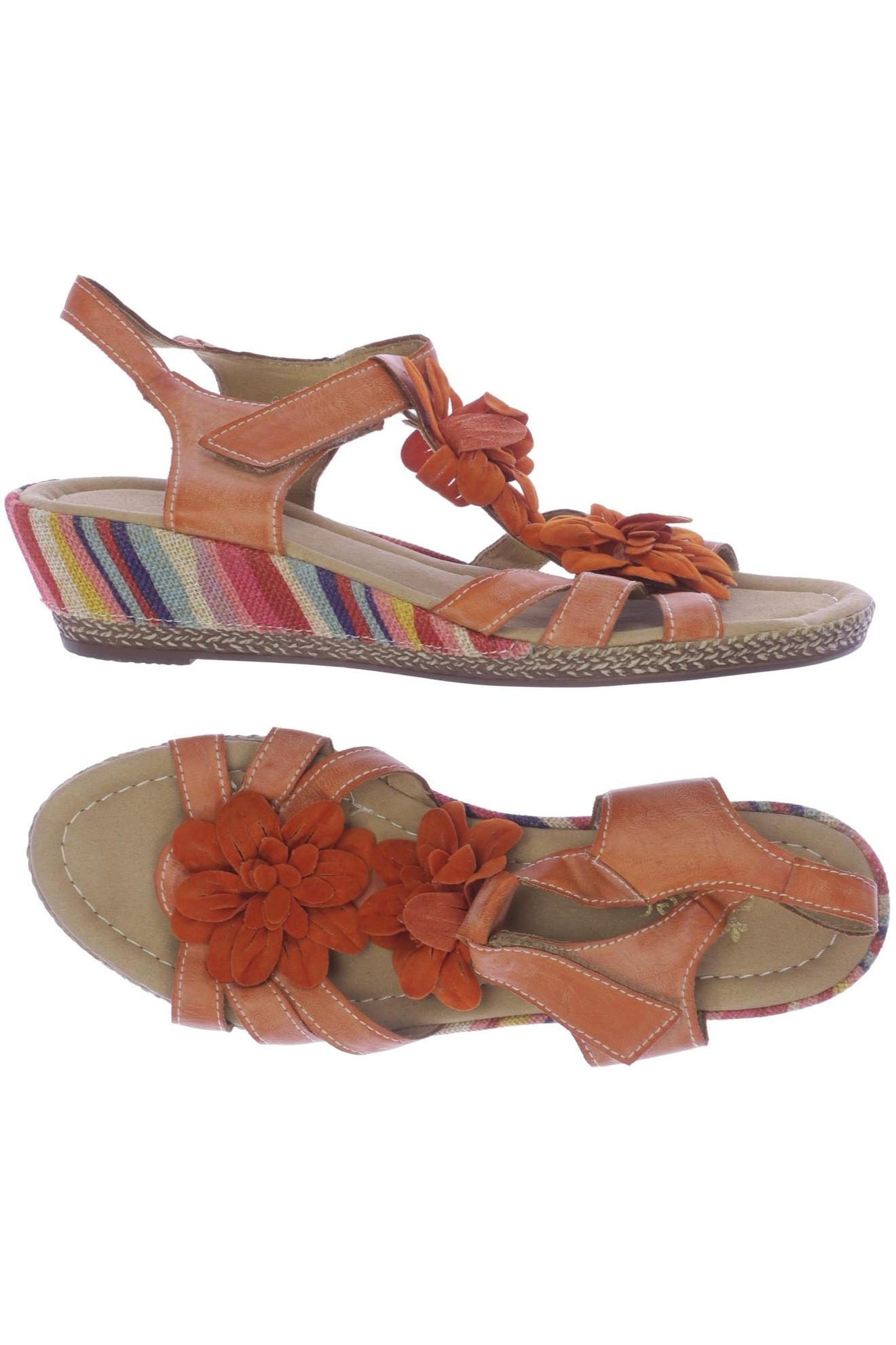 

Rieker Damen Sandale, orange, Gr. 39