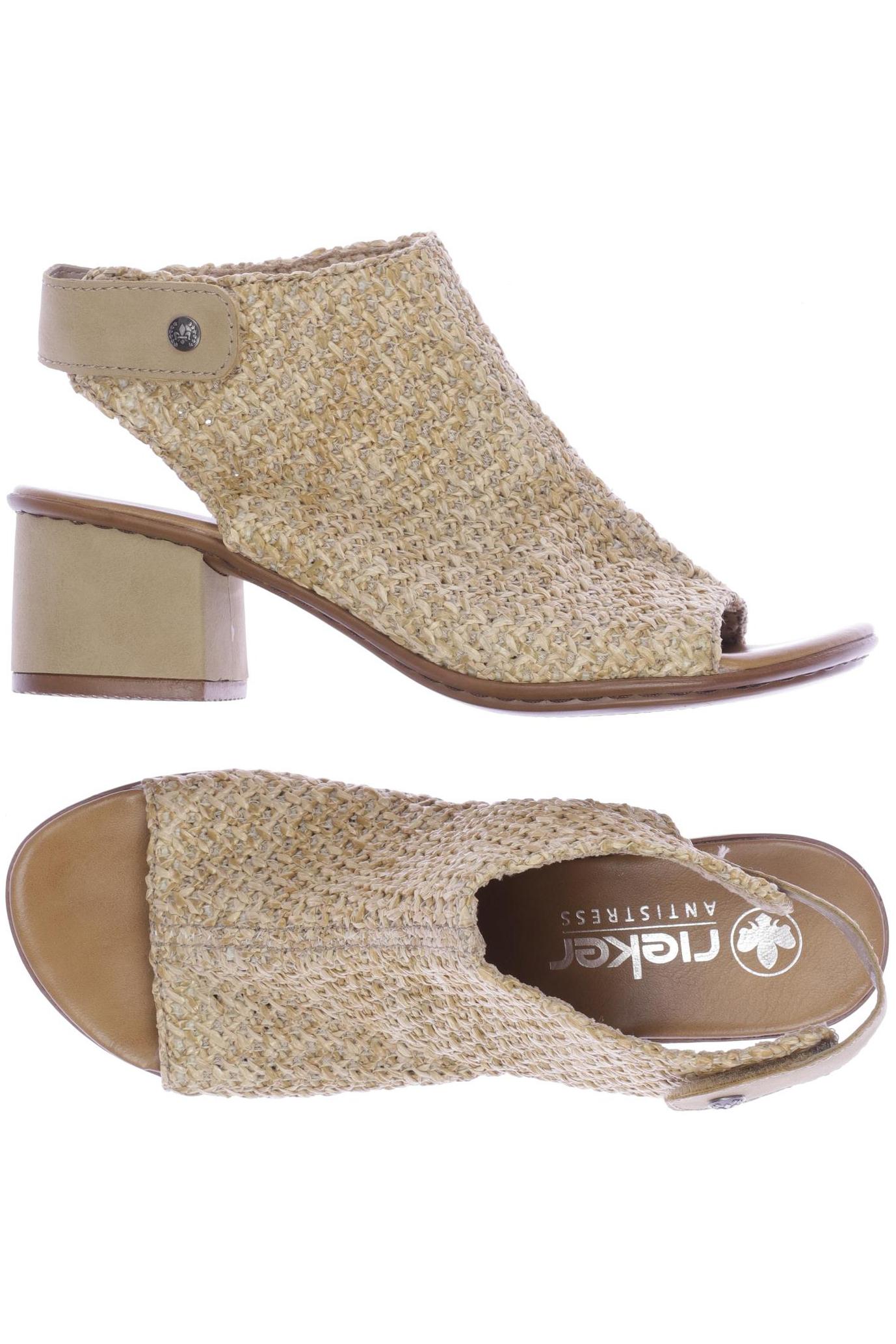 

Rieker Damen Sandale, beige, Gr. 39