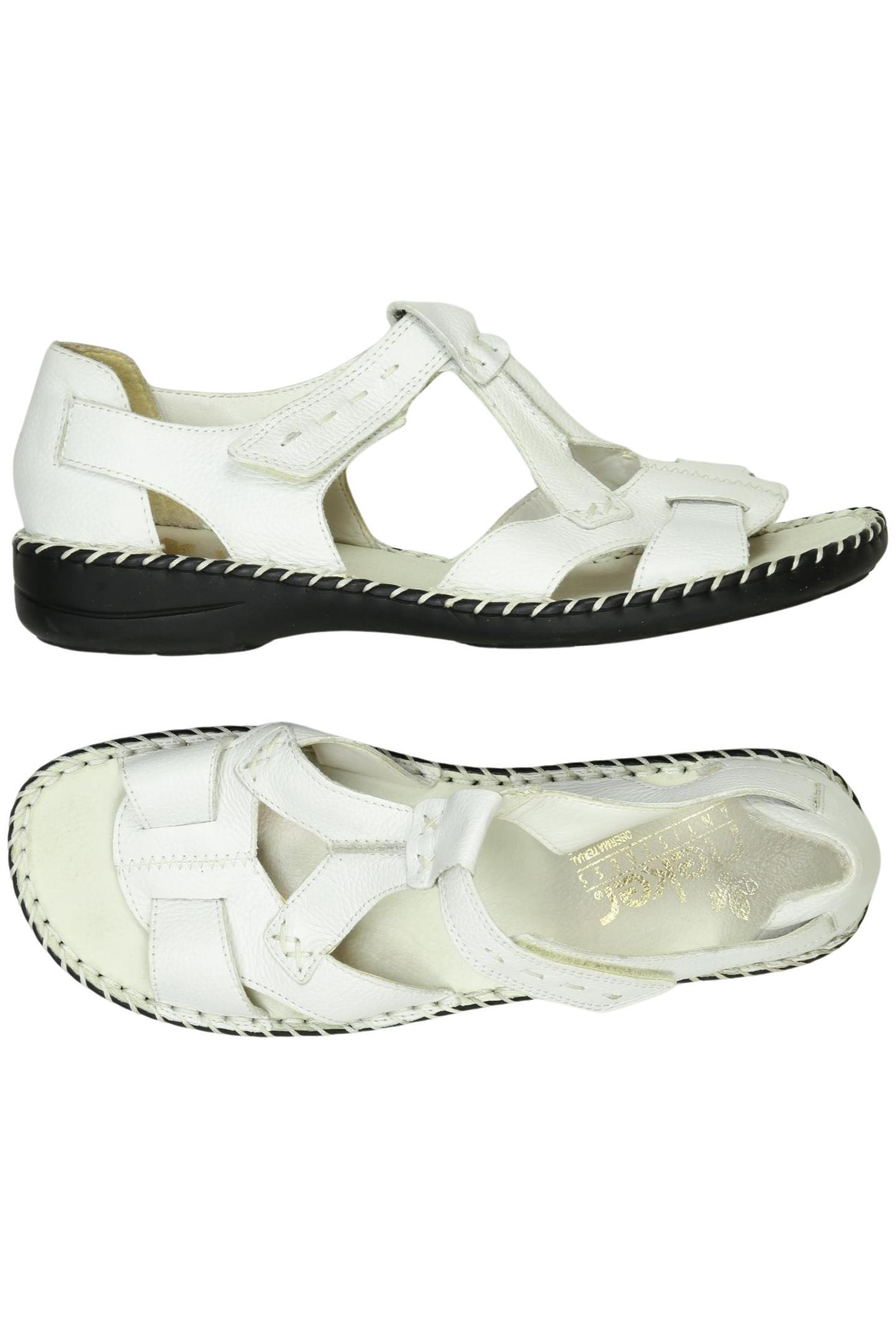 

Rieker Damen Sandale, weiß, Gr. 39