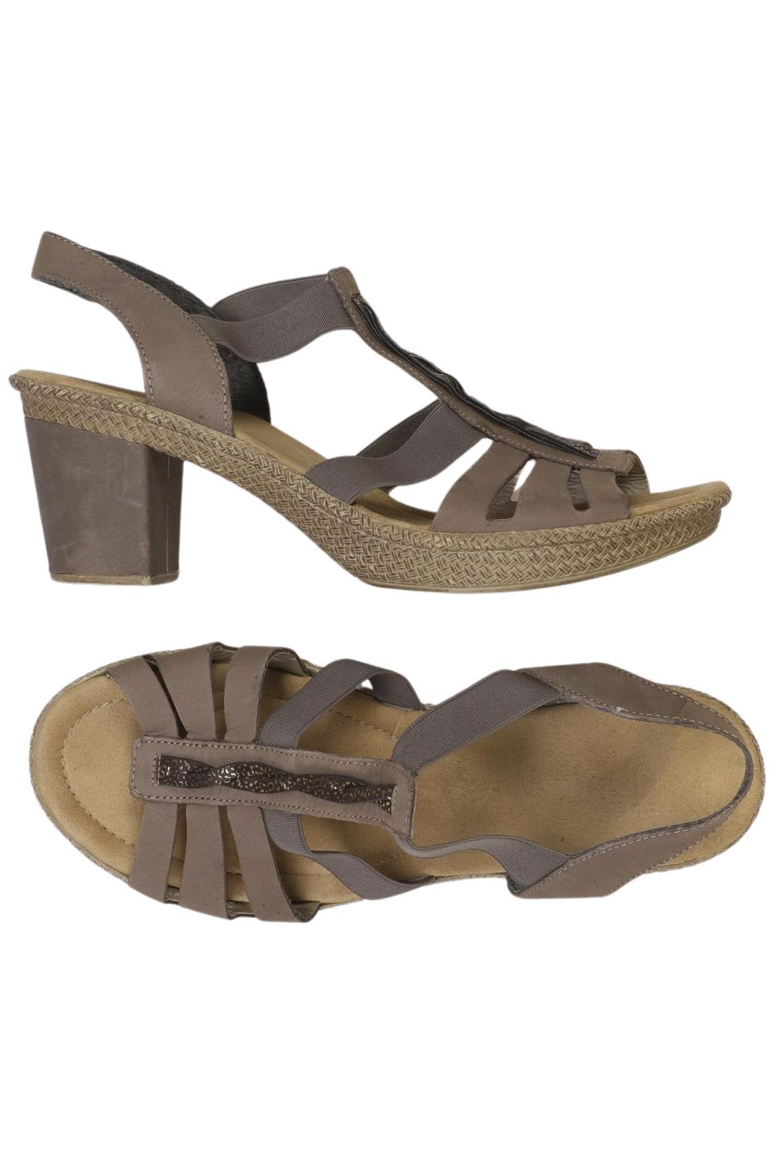 

Rieker Damen Sandale, braun, Gr. 41